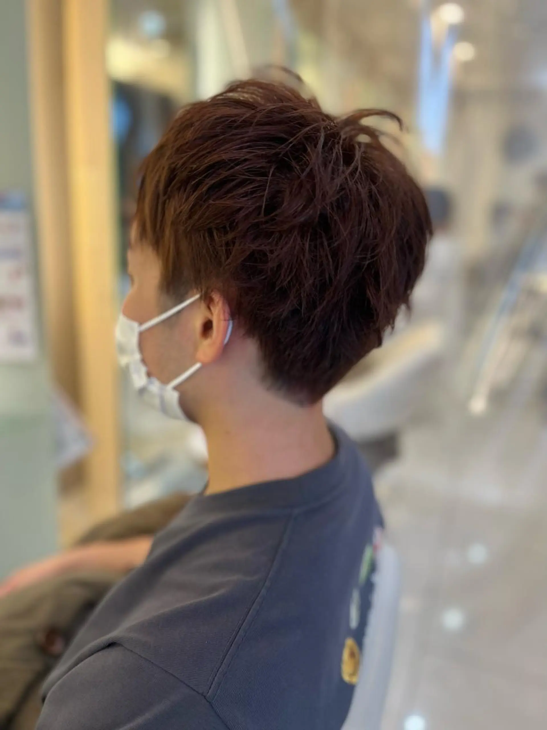 ショート カラー メンズ カット ヘアカラー トータルビューティー K:R鶴川のヘアスタイル