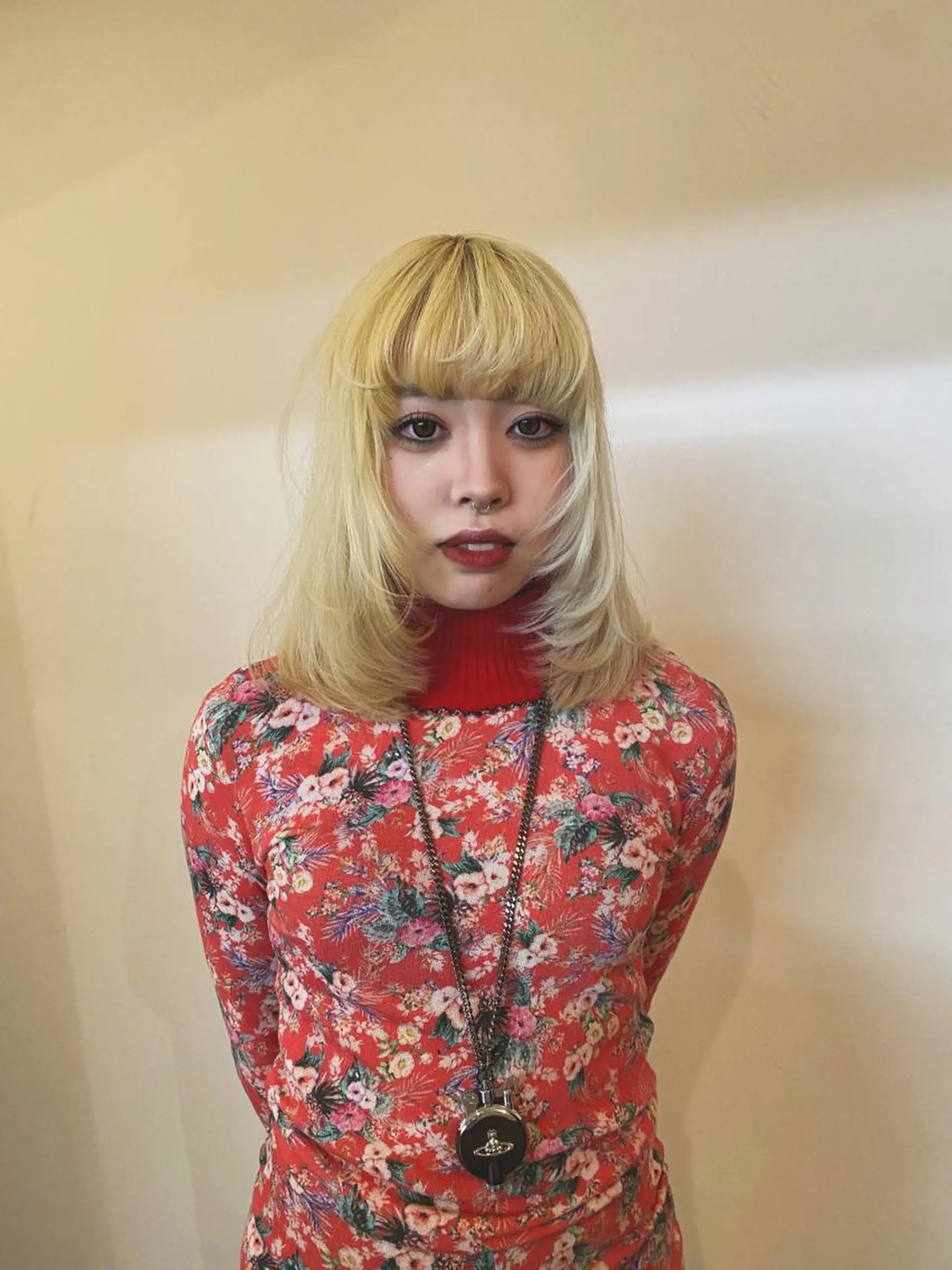 ミディアム カット ヘアカラー GATTACA所属・KEI gattacaのヘアスタイル