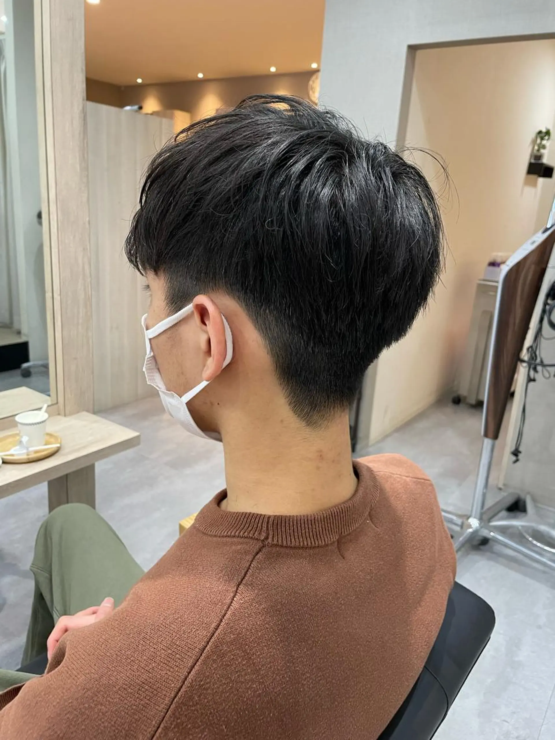 メンズ 刈り上げ カット 永田 まどかのヘアスタイル