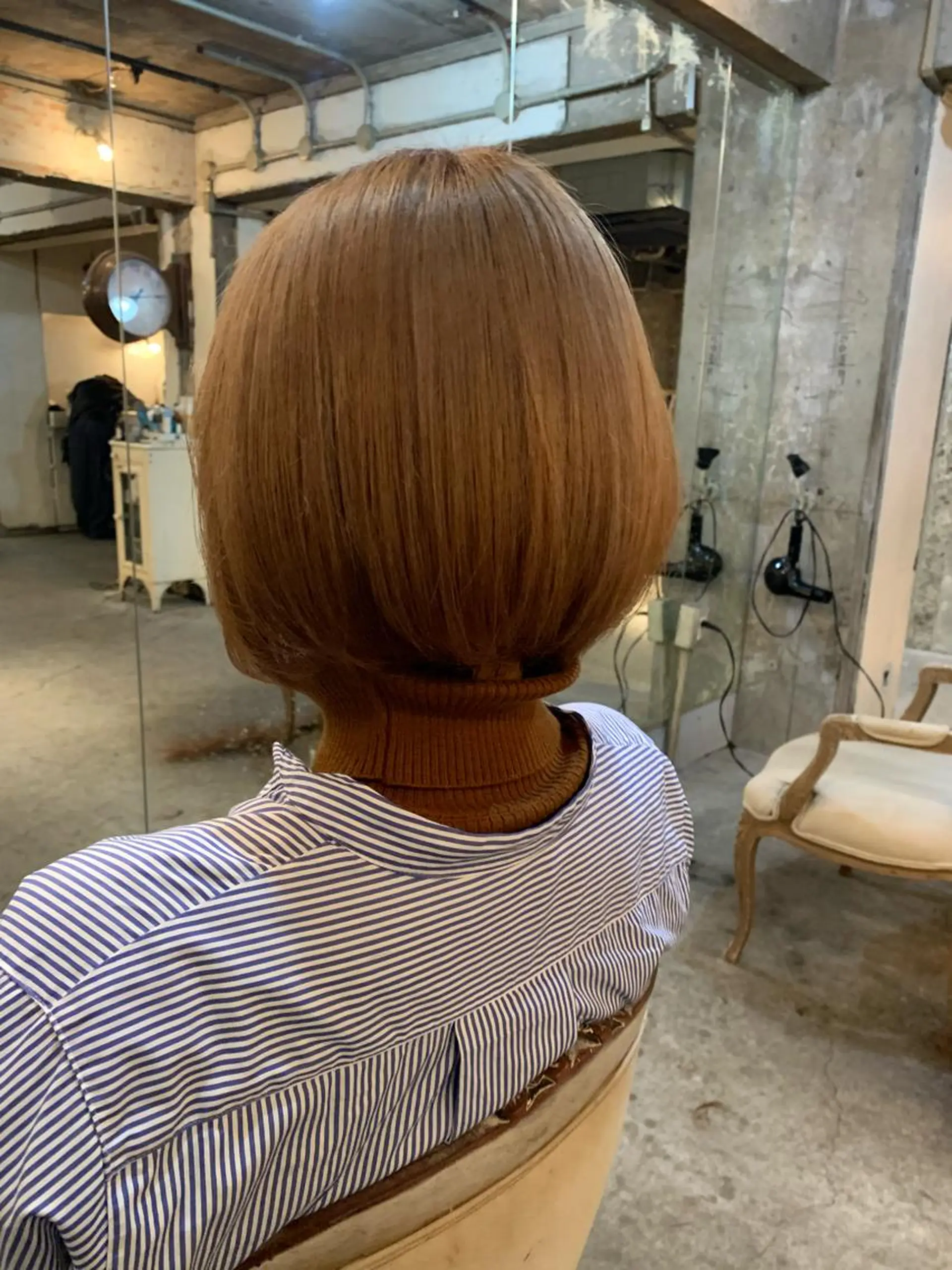 ショート カラー ベージュカラー 似合わせカラー🫶 小川千波のヘアスタイル