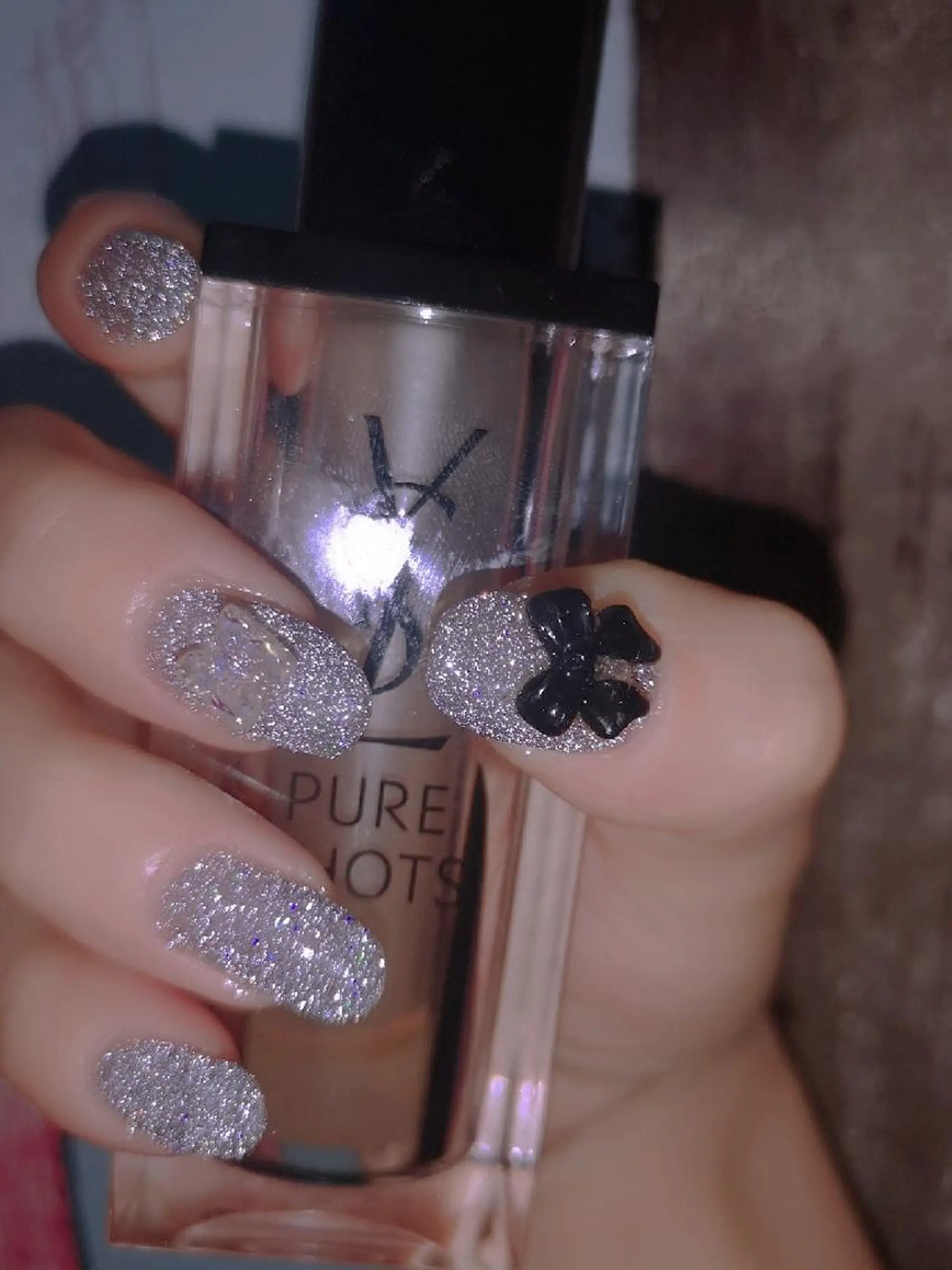 ミディアム ネイリストゆか💅 長さだし、深爪矯正のネイルデザイン