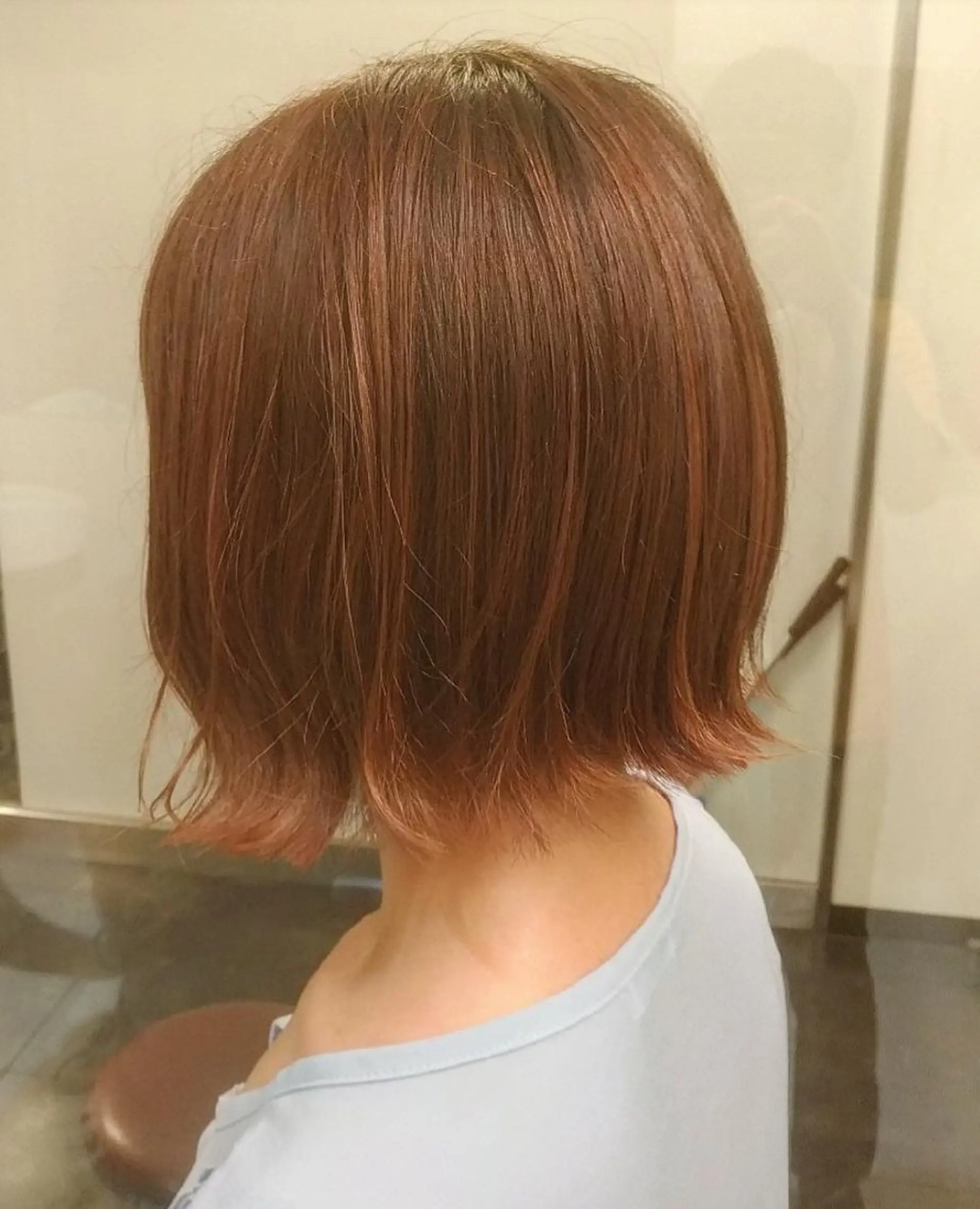 ショート ボブ キノシタ ナオユキのヘアスタイル