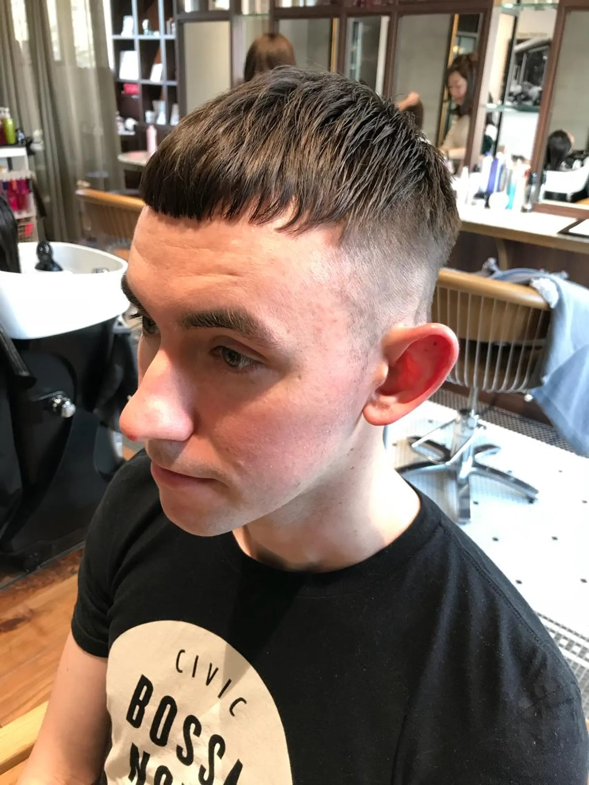 メンズ Leverage所属・【店長】外国人風 メンズヘア尾上雄輝のヘアスタイル