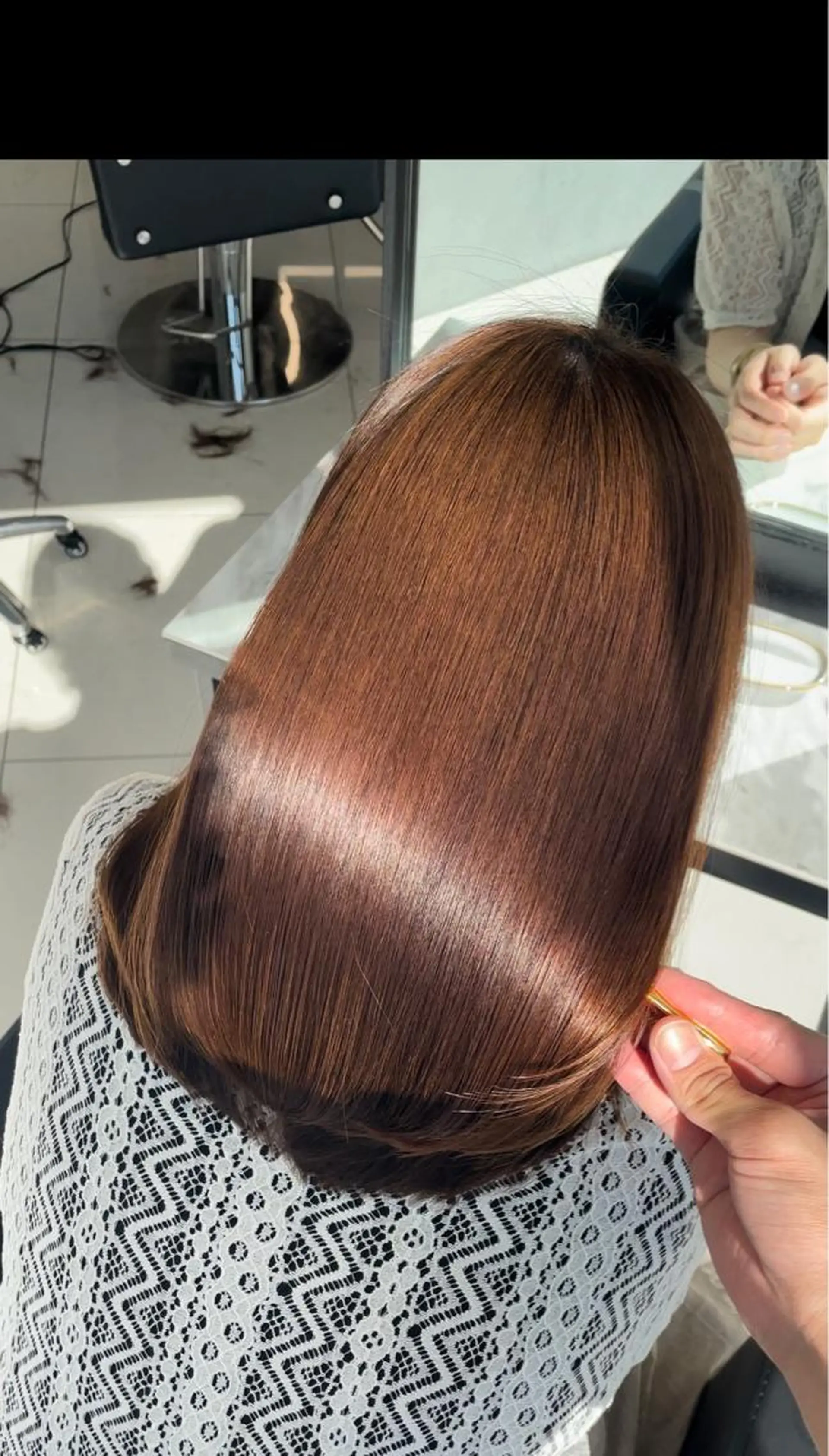 セミロング カラー ケアカラー 髪質改善 カット ヘアカラー トリートメント ✨髪質改善✨美髪 矯正🫧小泉のヘアスタイル