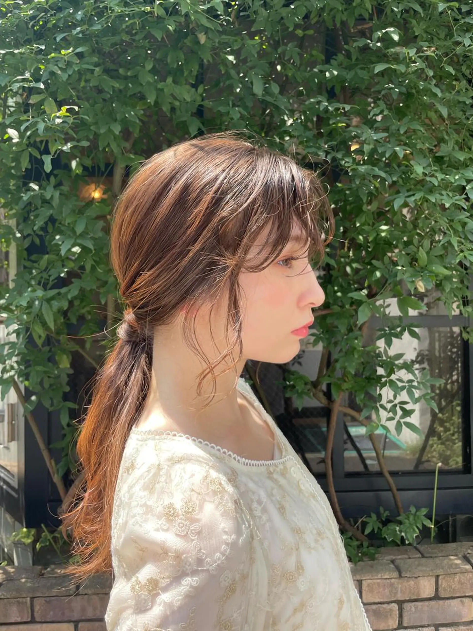 ロング カラー ヘアアレンジ 髪質改善🫧美髪矯正 🤍Yuiのヘアスタイル