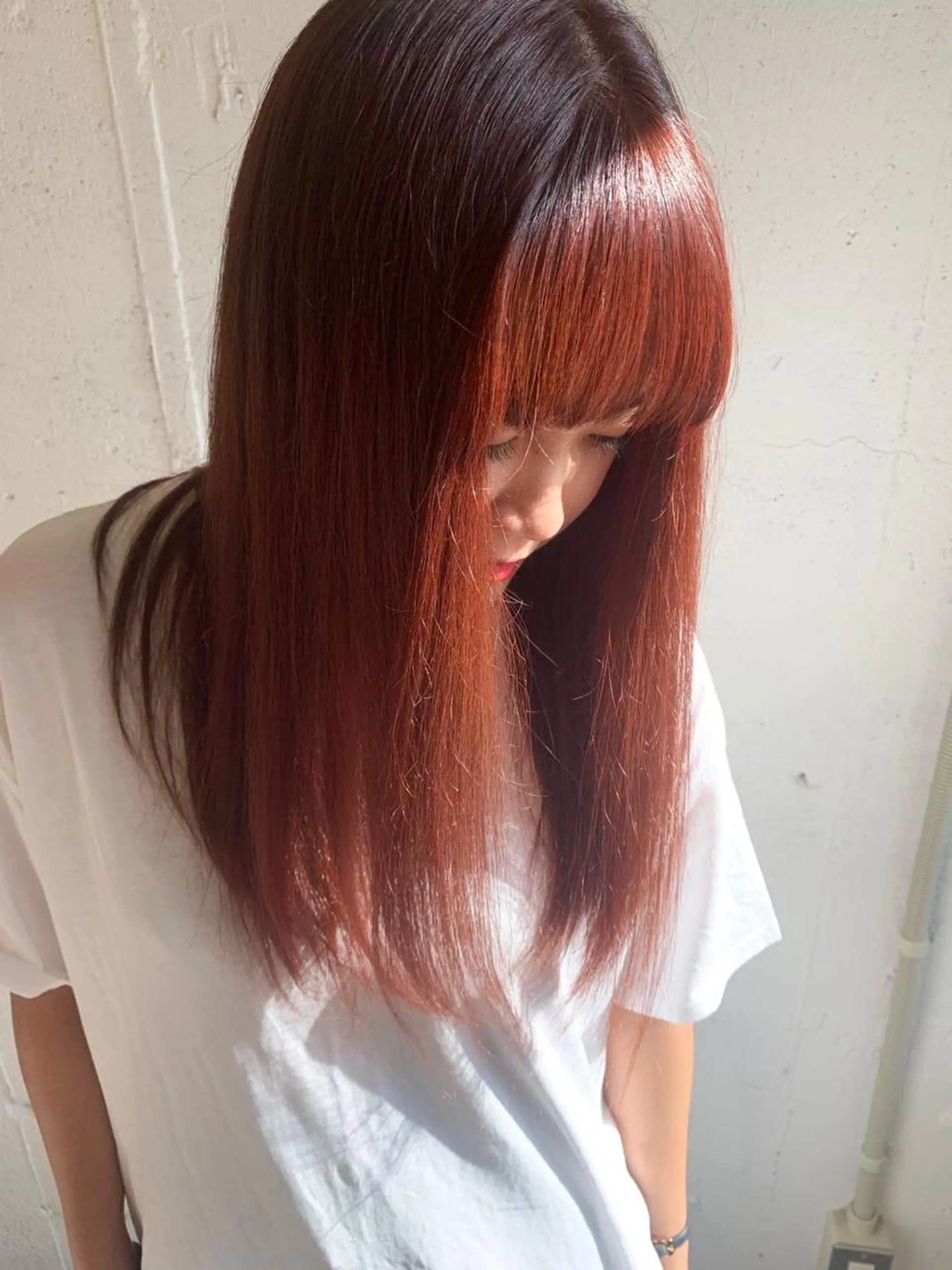 ロング カラー カット ヘアカラー トリートメント 💈平島 拓也💈のヘアスタイル