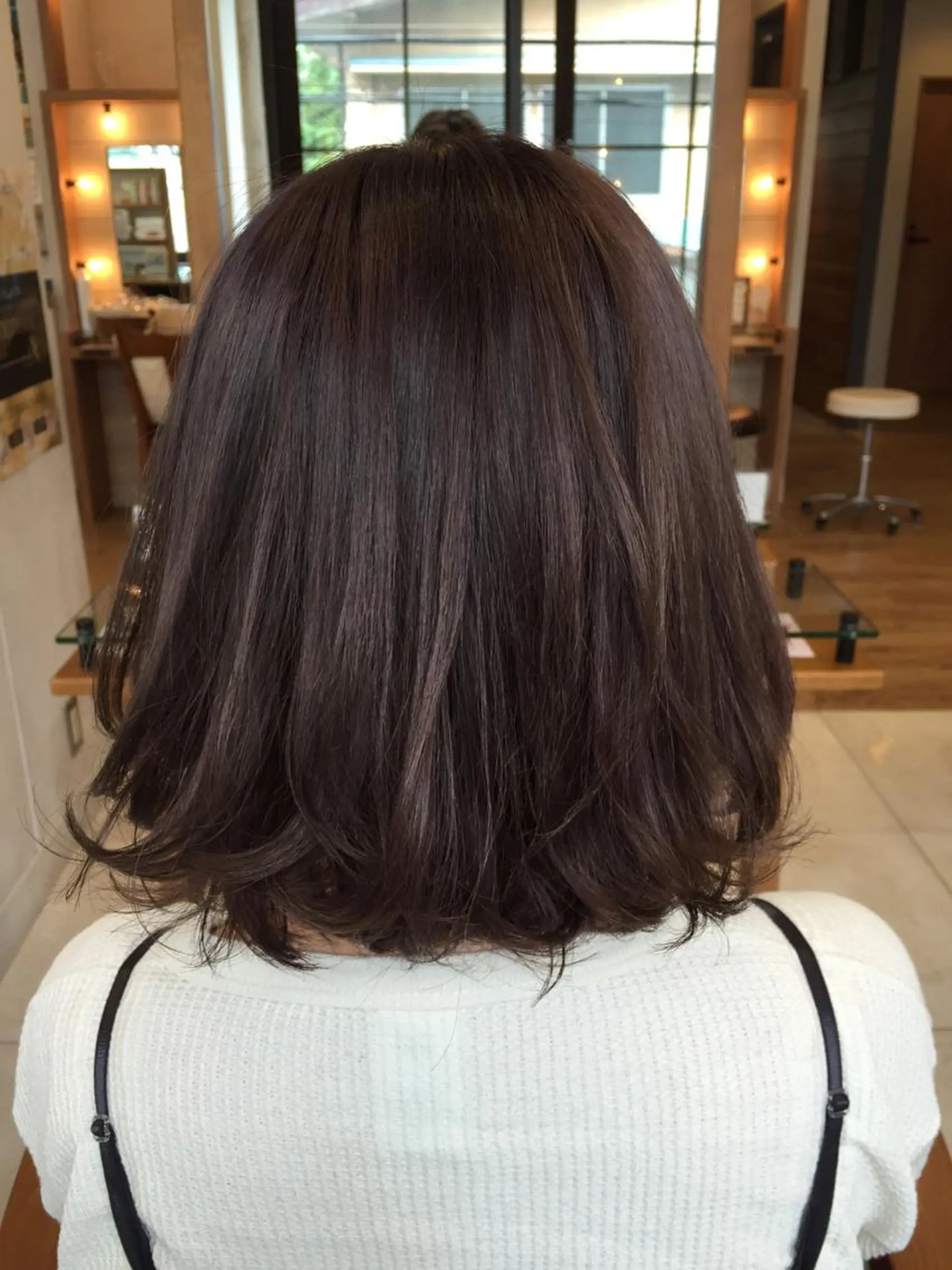 ショート ミディアム カラー パーマ グレージュ scene.所属・TOPstylist ✂️フセケイタ✂️のヘアスタイル