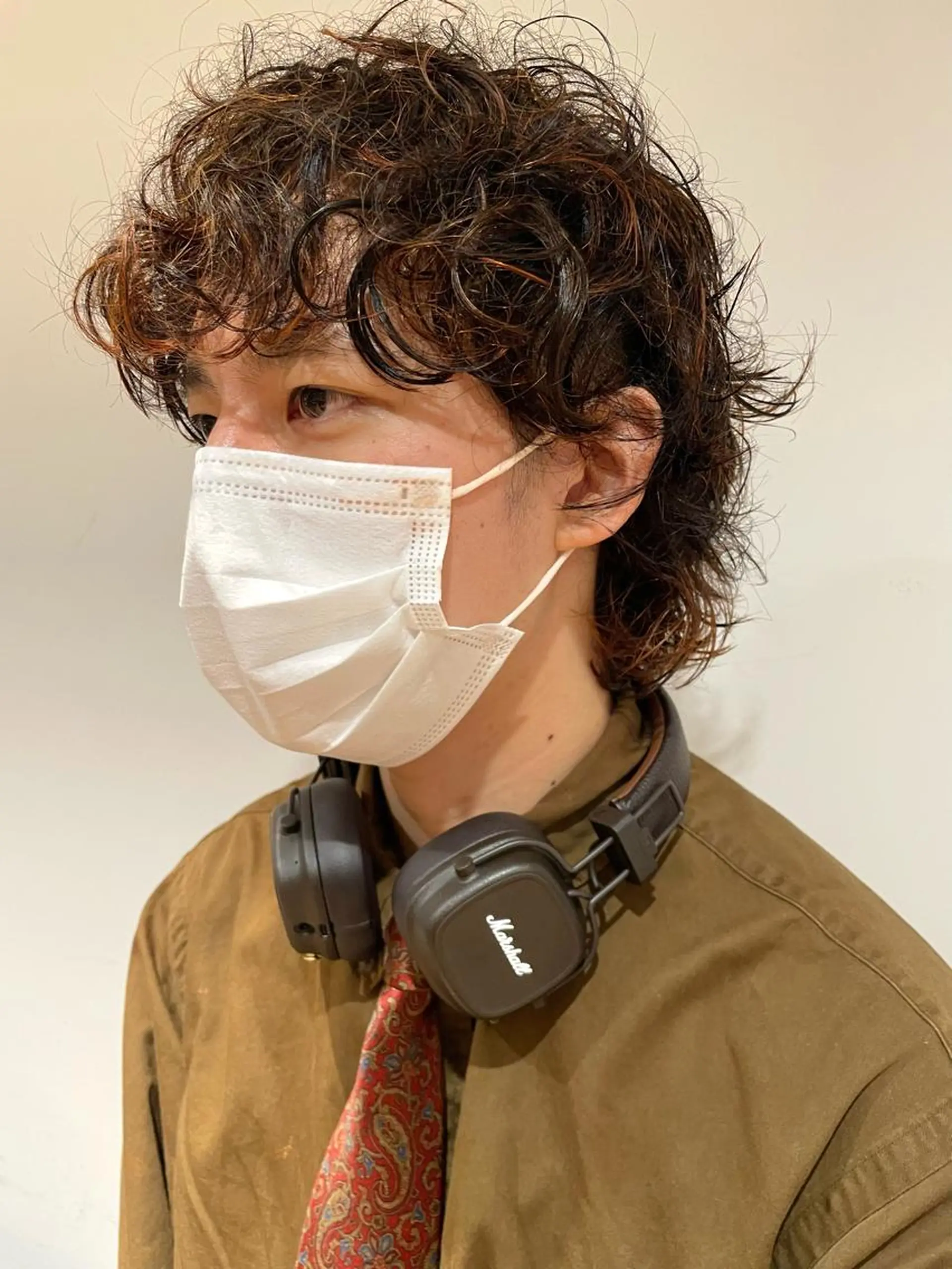 ミディアム カラー メンズ 🌈🌸あおき みちる🌟💗のヘアスタイル