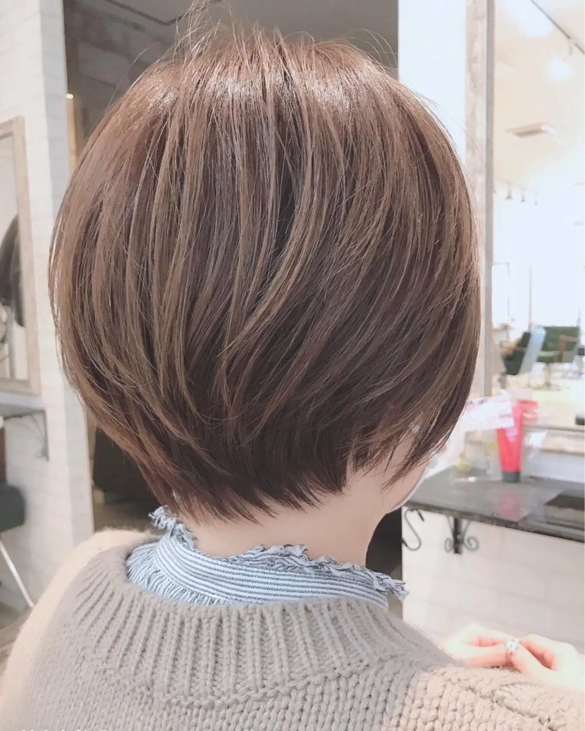 ショート hair relaxation drop所属・drop/鶴見 /西巻大のヘアスタイル