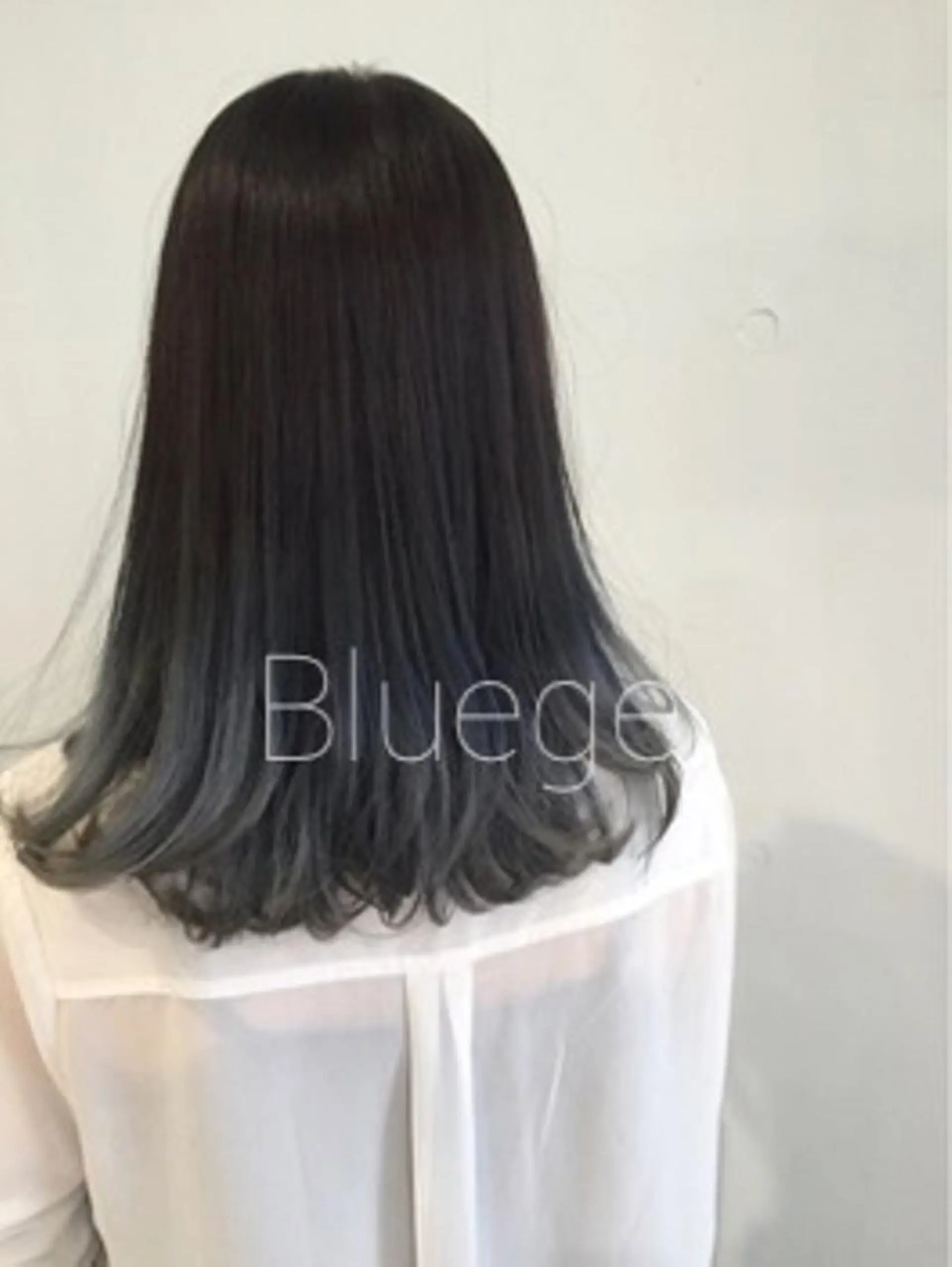 ロング カラー ブルーカラー ブルージュ シャルマン銀座店所属・🌟東銀座マンツーマ ン🌟タカナシのヘアスタイル