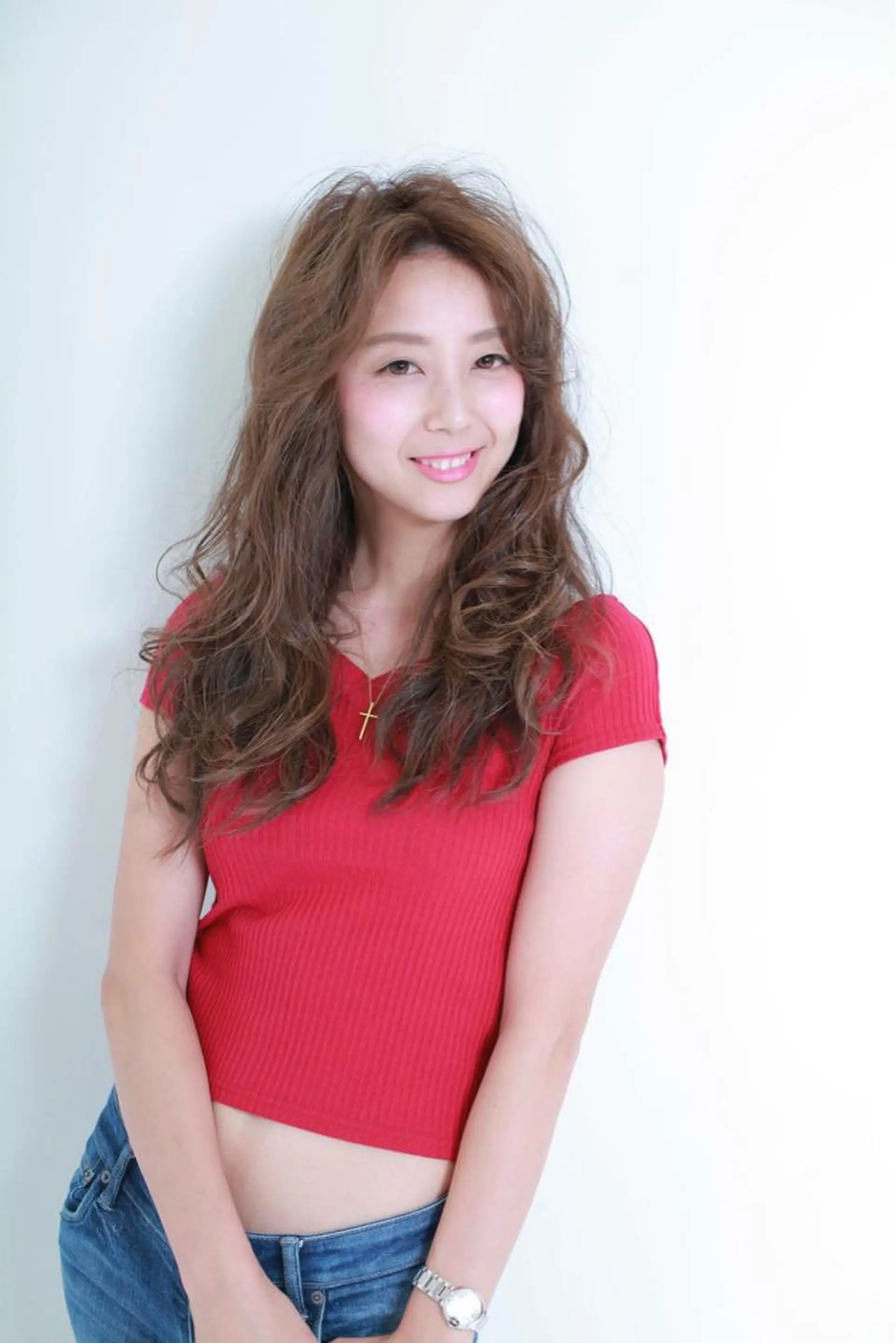 ロング カラー ヘアアレンジ knock【ノック】所属・烏丸韓国ヘア🇰🇷 ayaka🎀のヘアスタイル