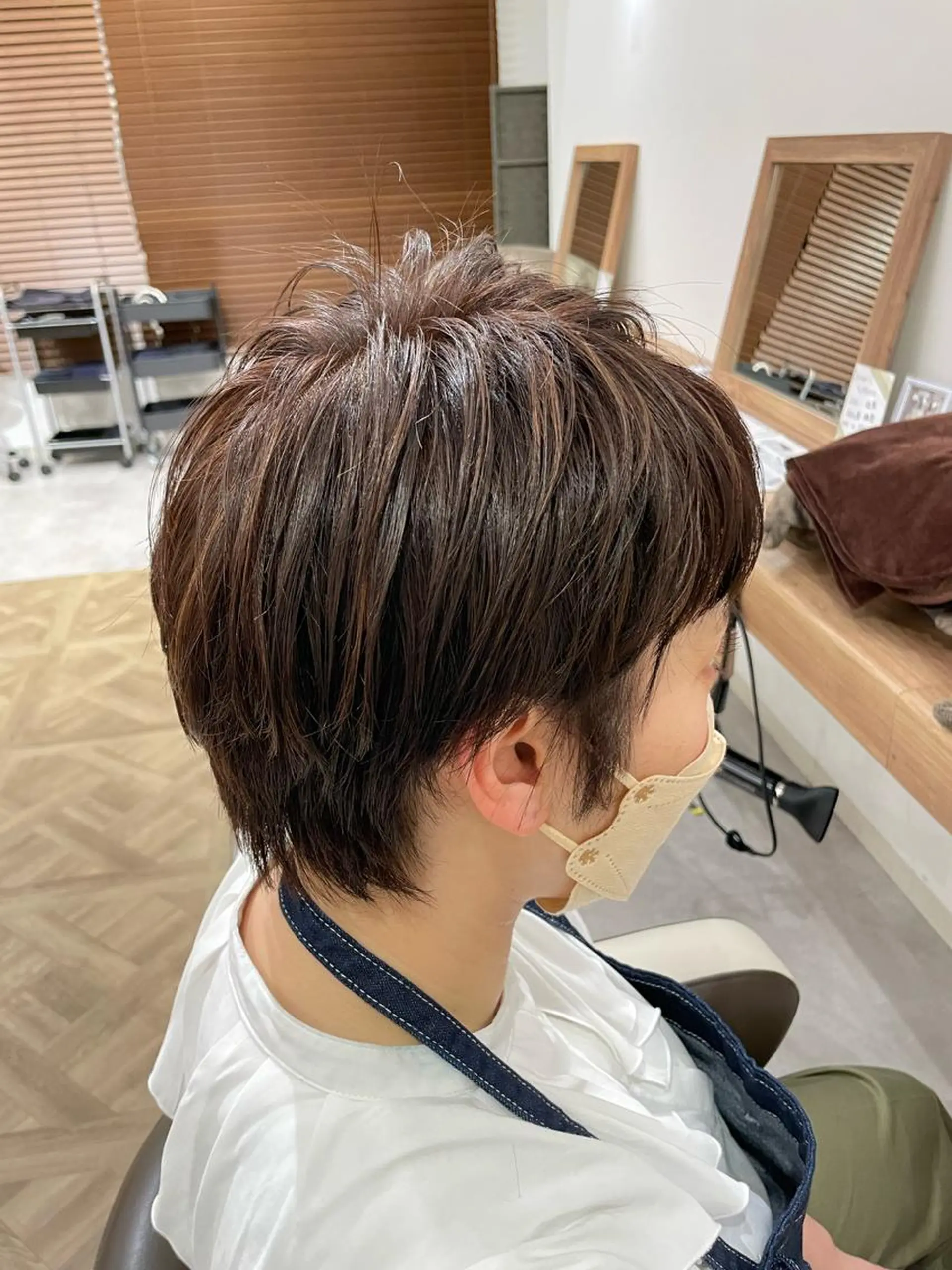 ショート ショートヘア no4ナチュラル戸祭所属・山越 美裕樹のヘアスタイル