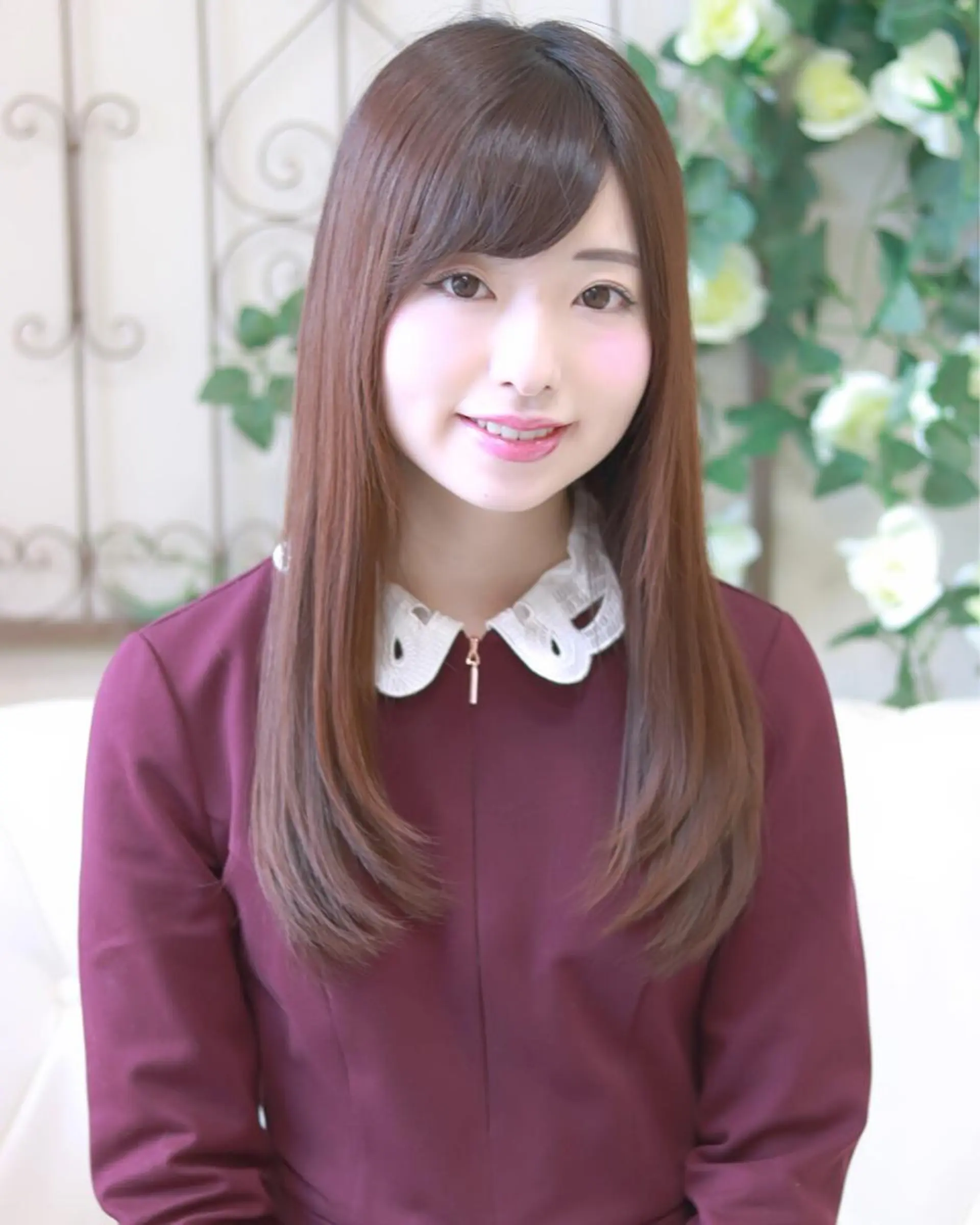 セミロング カラー アディクシーカラー 透明感カラー イルミナカラー Tukka所属・柳澤 興輝のヘアスタイル