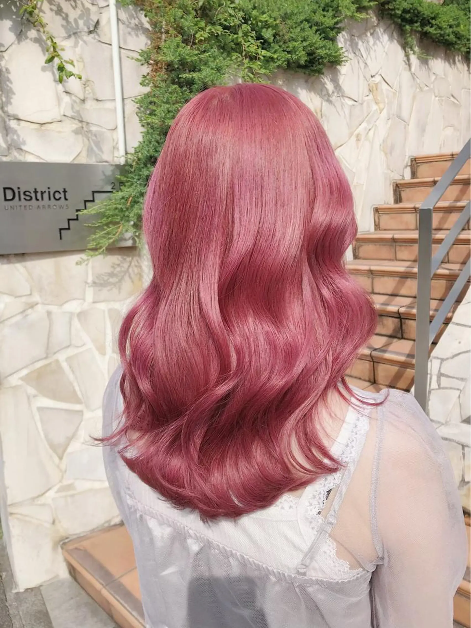 ロング カラー ヘアカラー トリートメント ヘアセット カットカラー特化 ⭐️代表⭐️のヘアスタイル