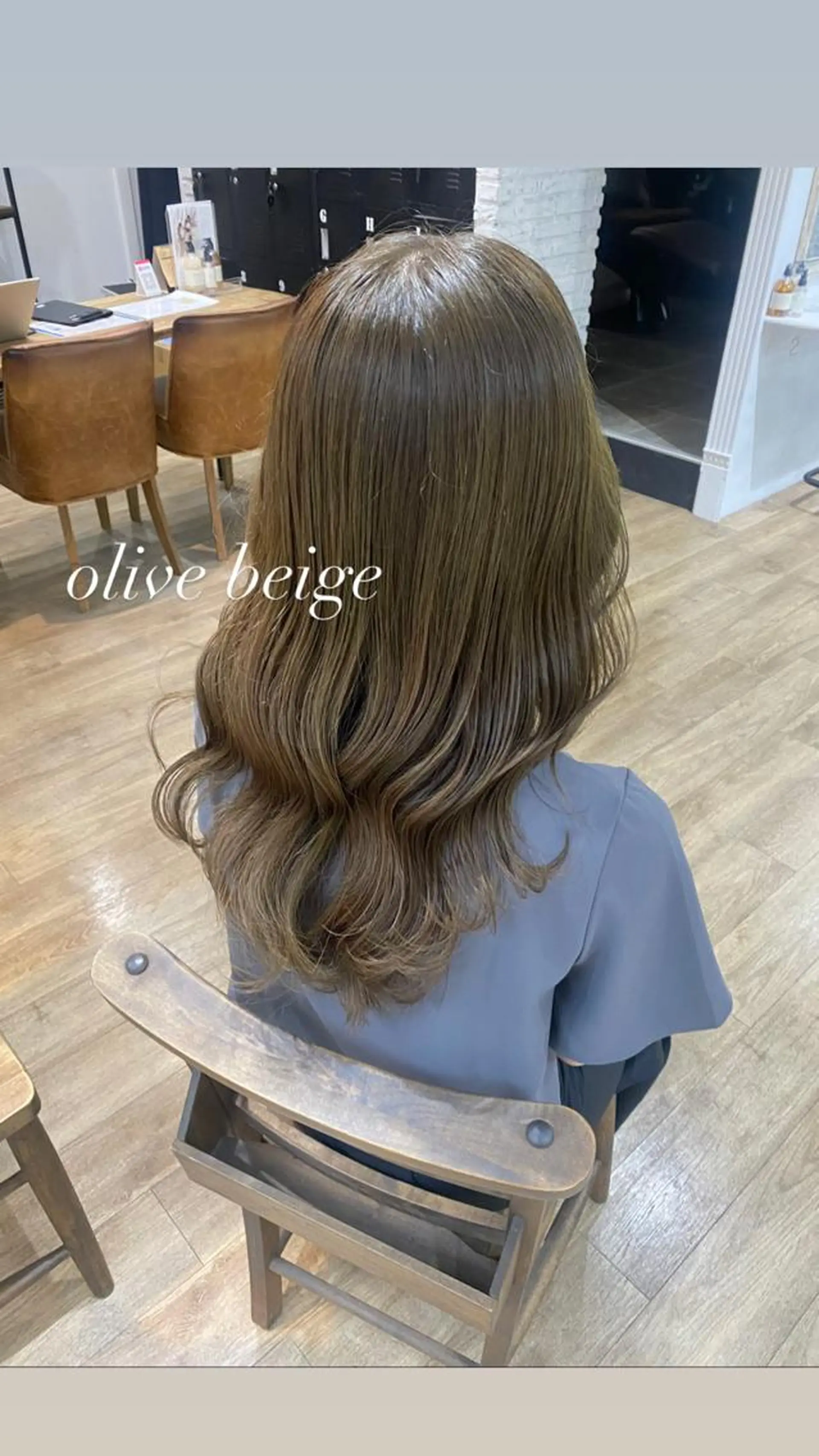 セミロング 似合わせ大得意美容師 .Haruka.のヘアスタイル