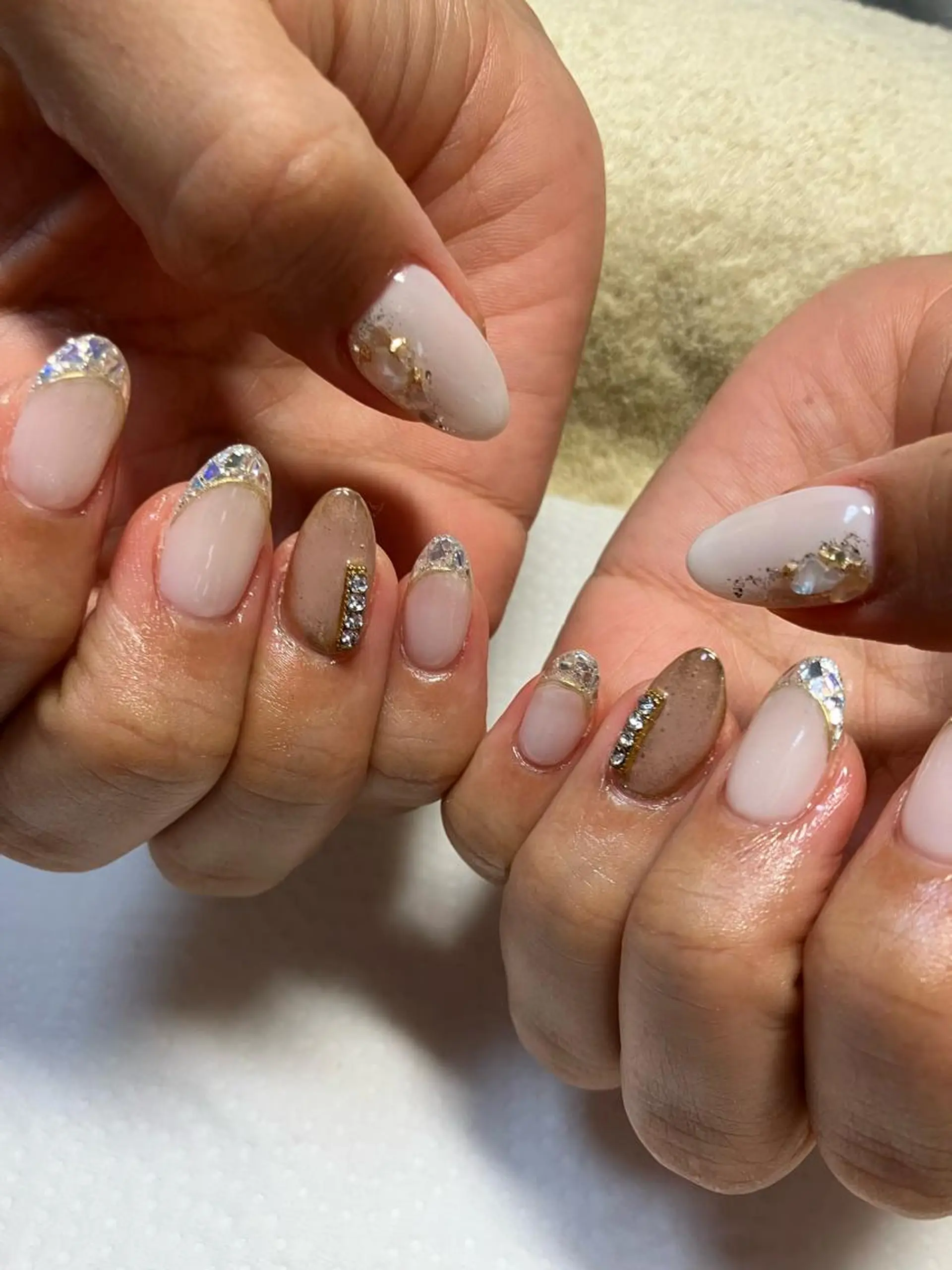 ネイル rukianail 新里のネイルデザイン