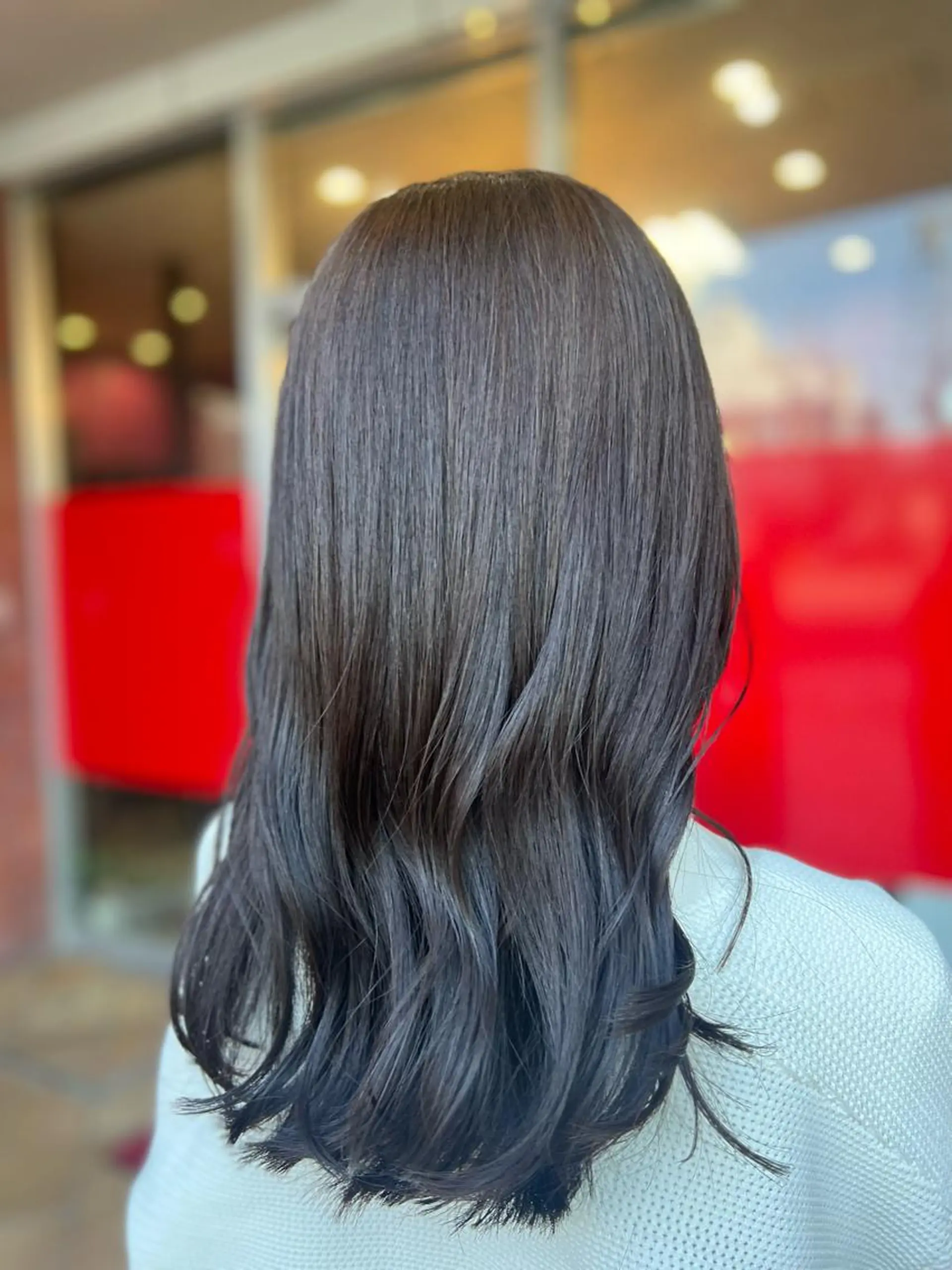 ミディアム カラー ダークグレー ダークグレージュ グレージュ 藤川 瑛梨奈のマツエク・マツパデザイン