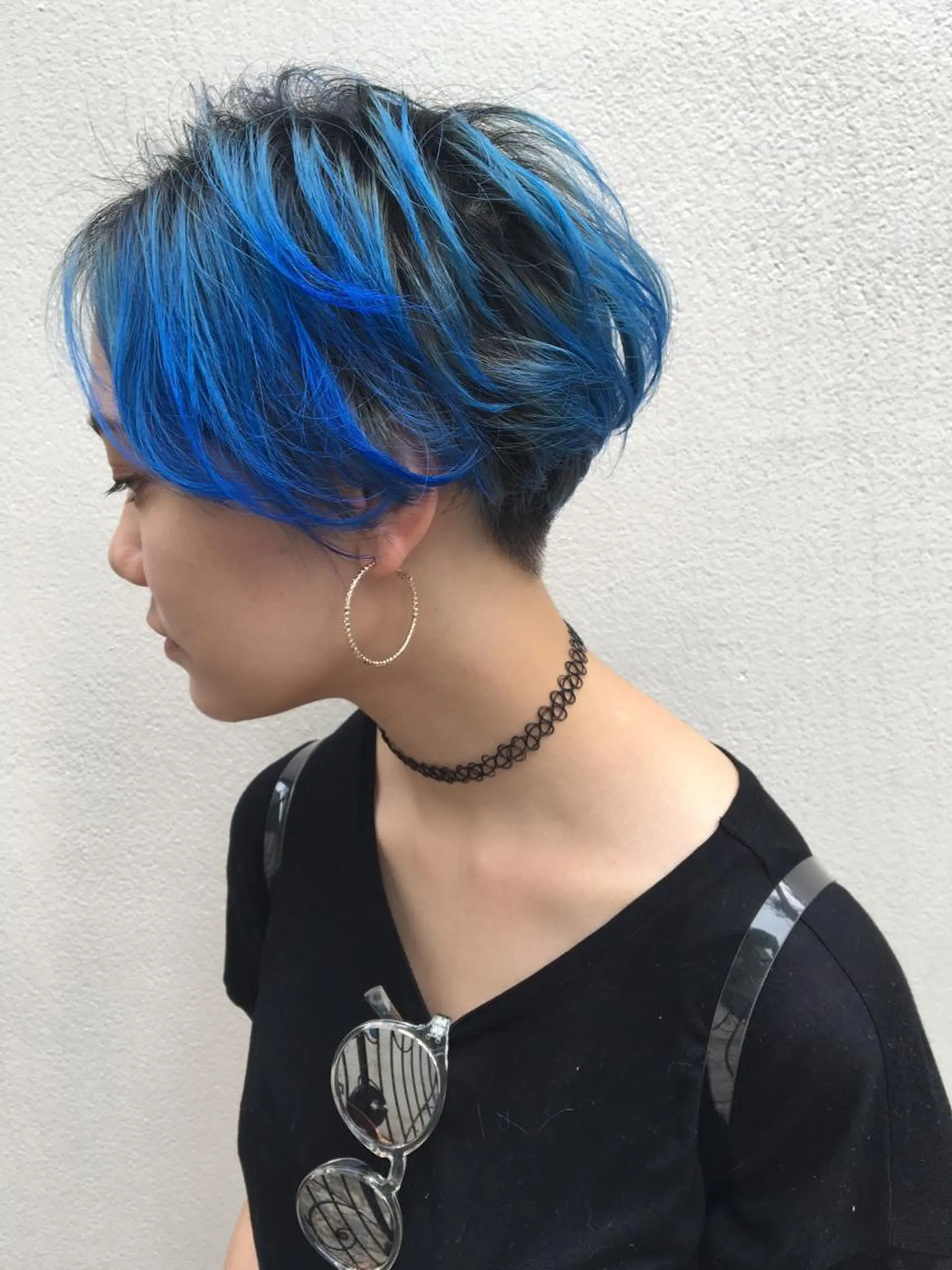 ショート カラー THE DAY所属・AKI HASHIMOTOのヘアスタイル