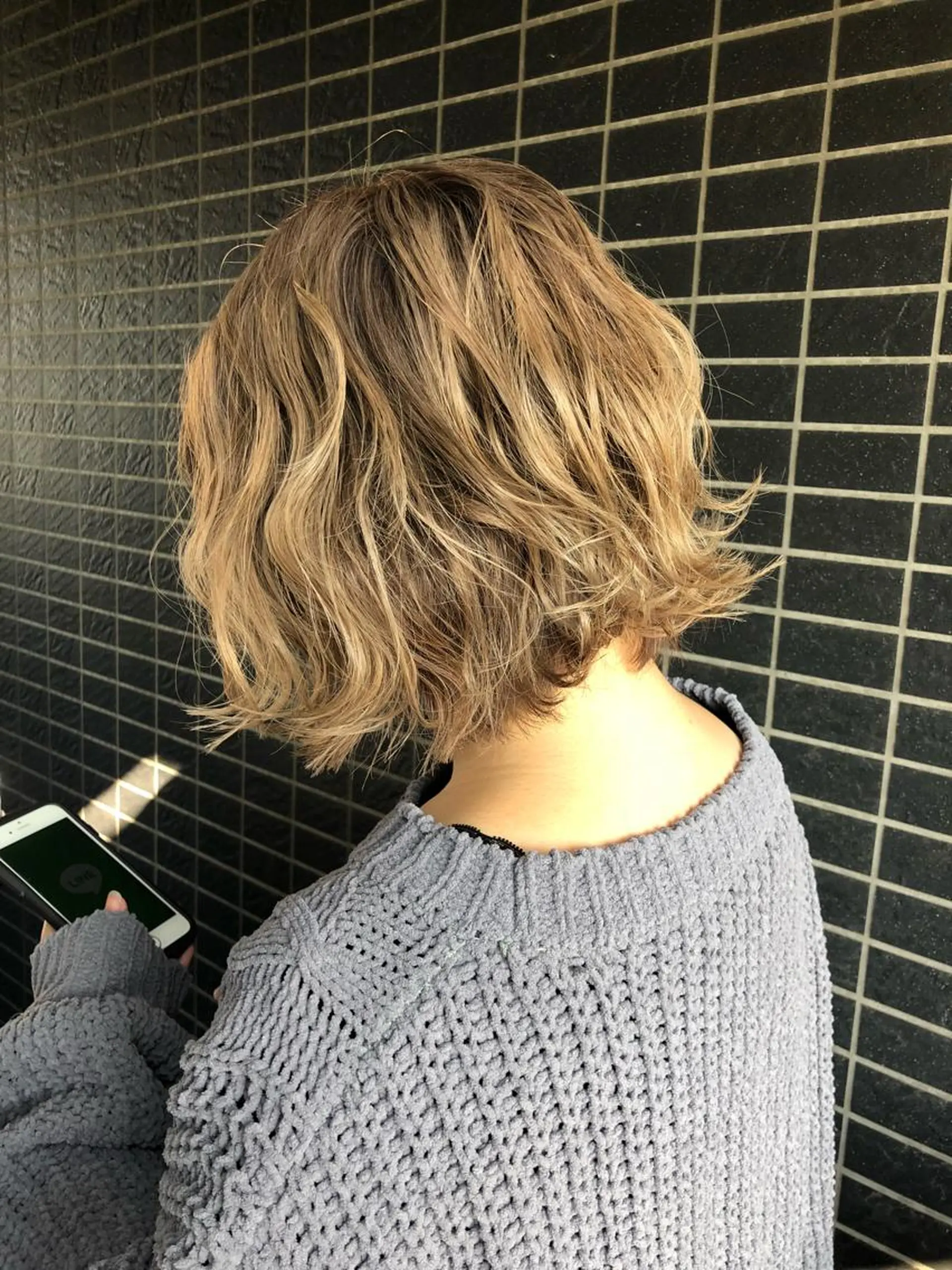 ミディアム ヘアアレンジ ✨韓国風カット/艶髪 カラー✨yumeのヘアスタイル