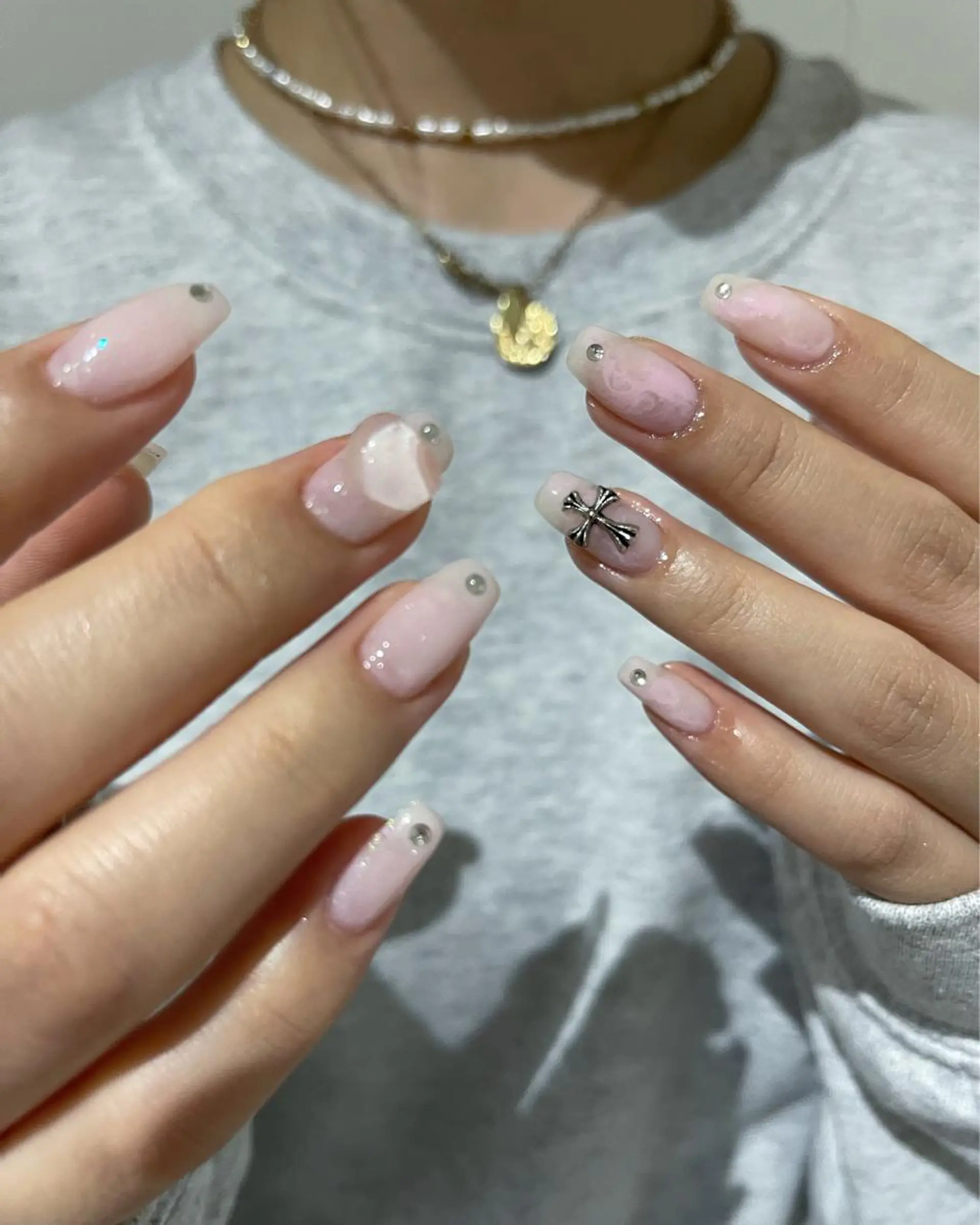 ネイル 8113 海外/y2k/韓国のネイルデザイン