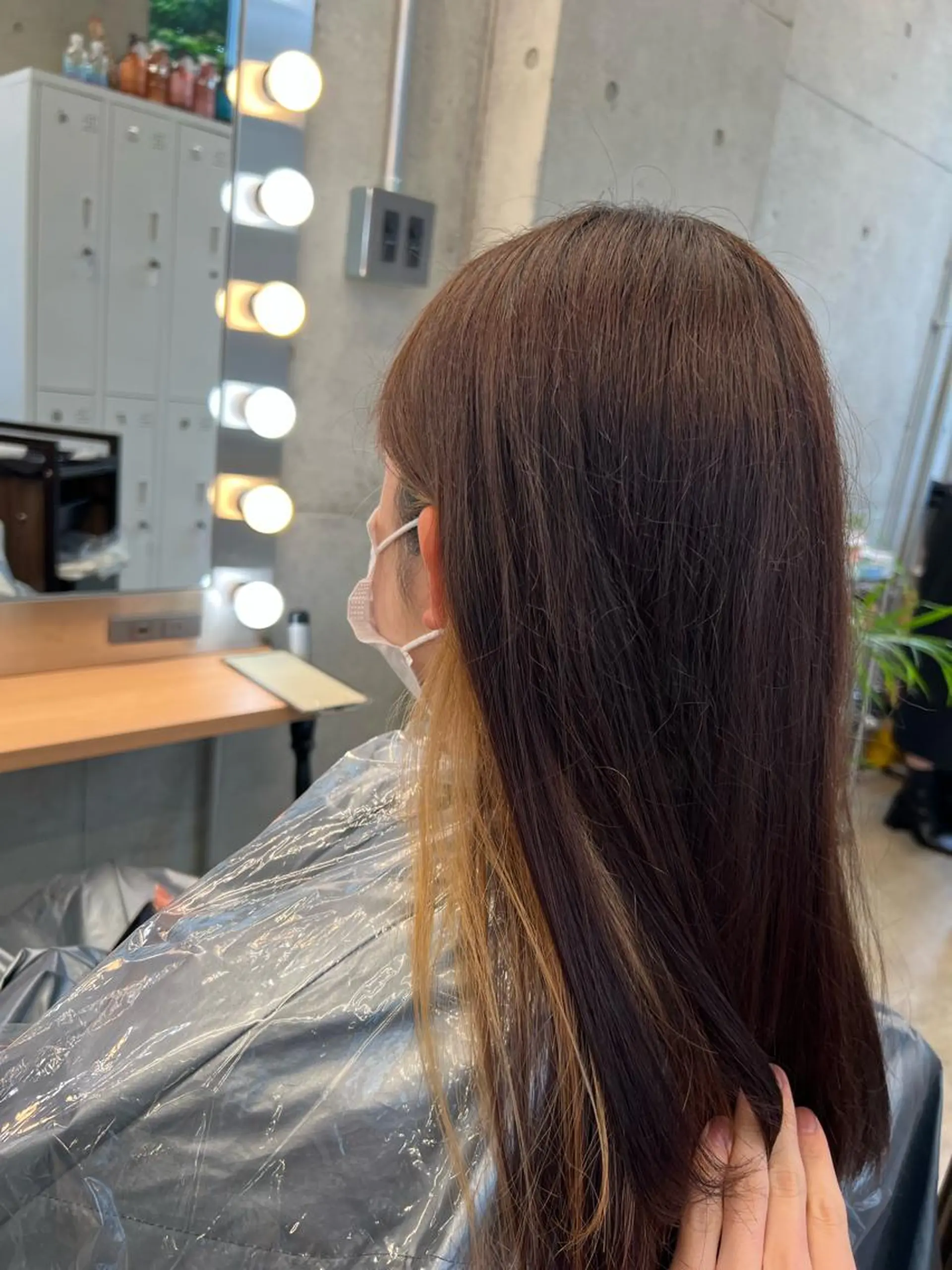 ミディアム カラー ✨髪質改善 縮毛矯正 艶髪 立川 コウキ✨のヘアスタイル