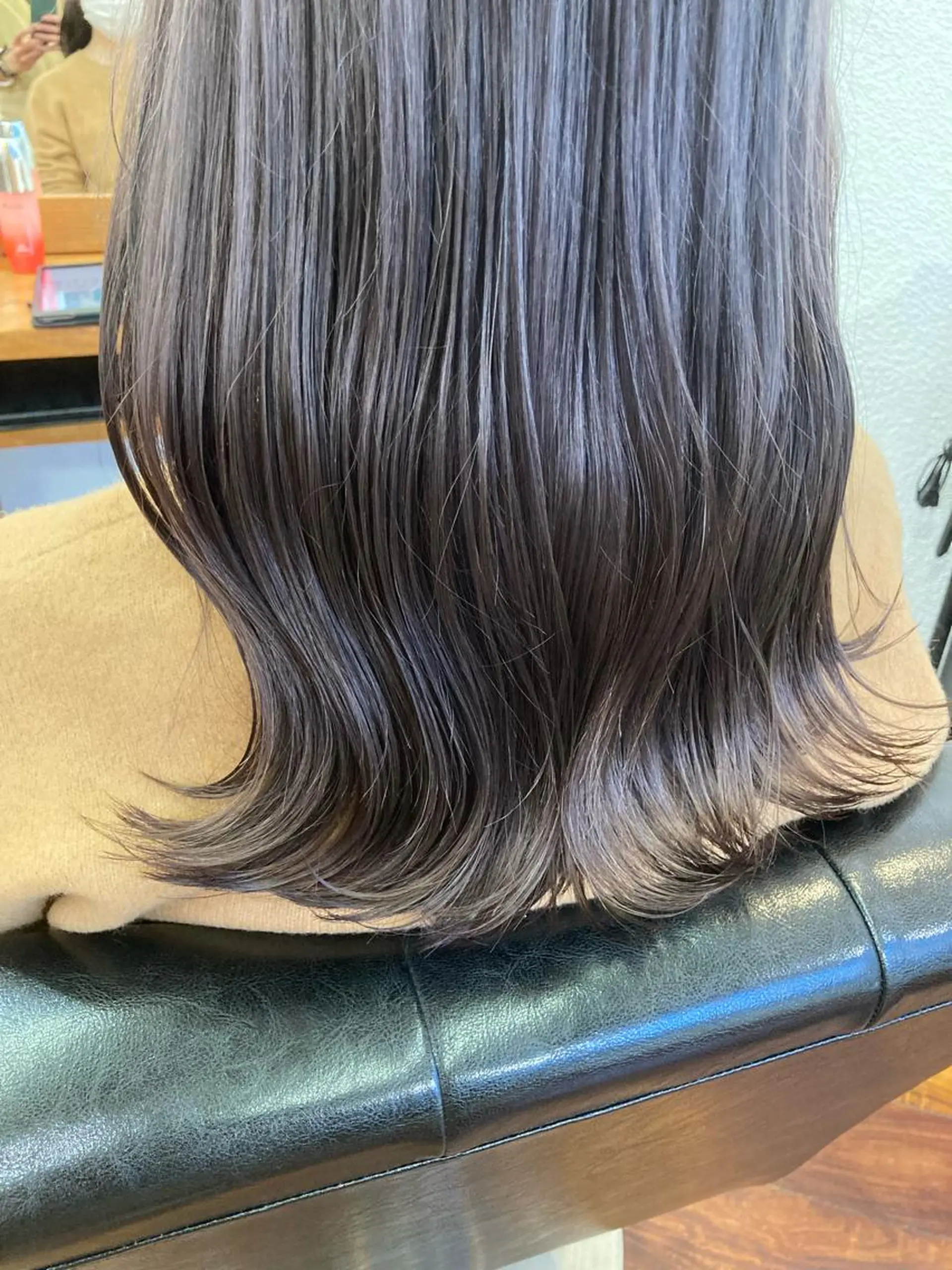 セミロング カラー 透明感カラー ヘアカラー 小木曽智美 /ボブ/ショートのヘアスタイル