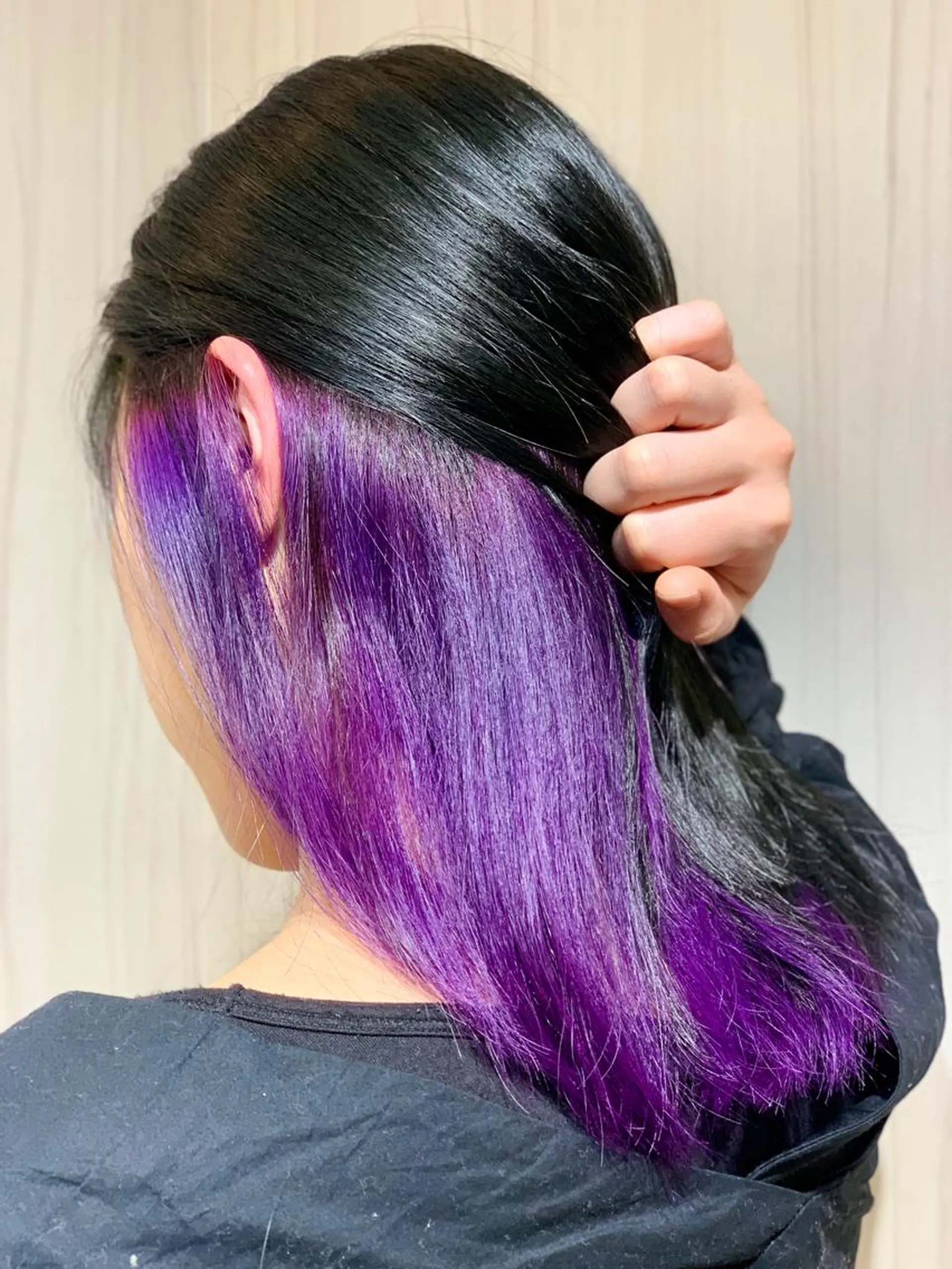 セミロング カラー ヘアアレンジ ⭐️柏木皇気ブリーチ ムラ修正/他店直しのヘアスタイル