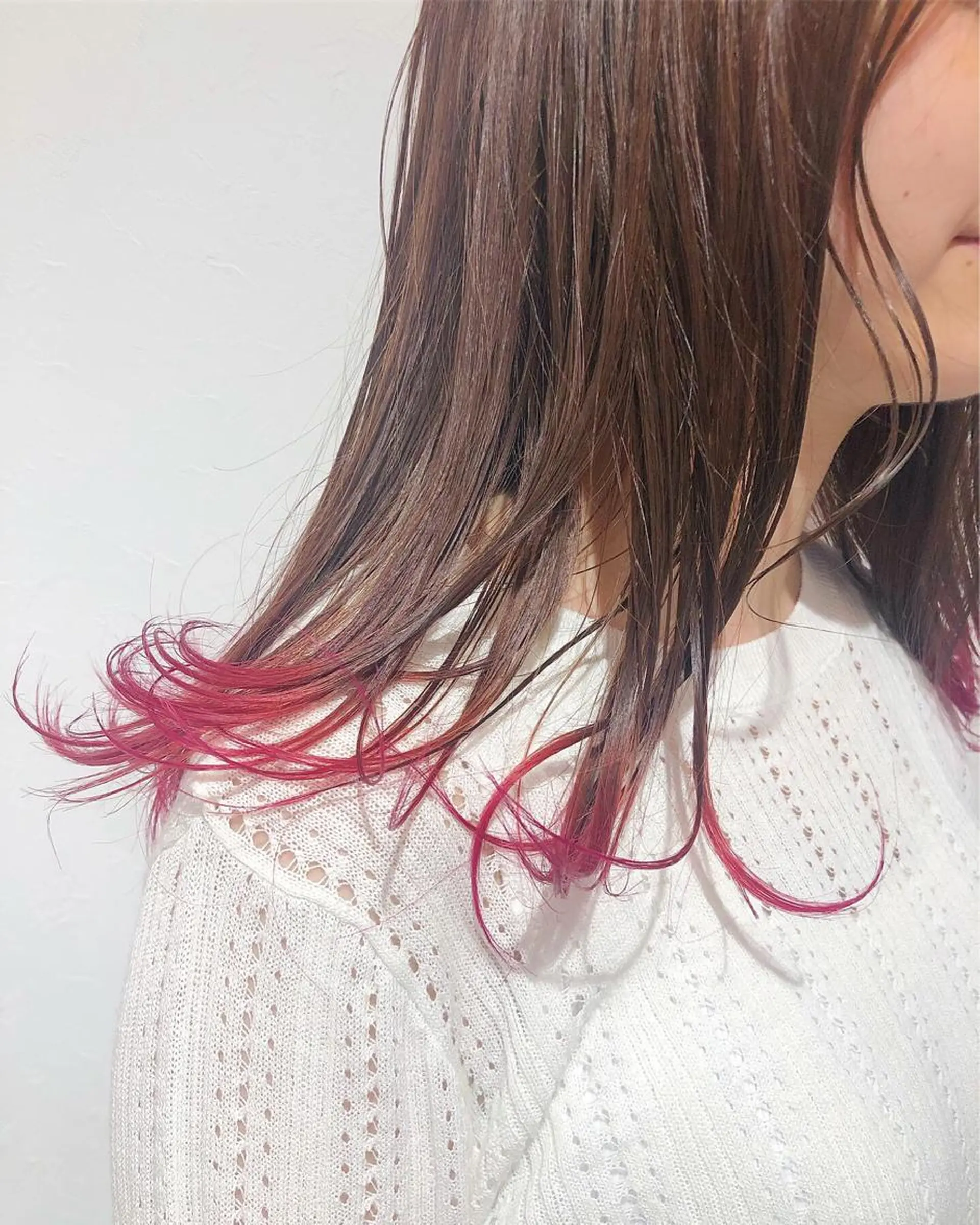 セミロング カラー ヘアアレンジ 【池袋/スパイキー ショート】ⓝⓘⓜⓤのヘアスタイル