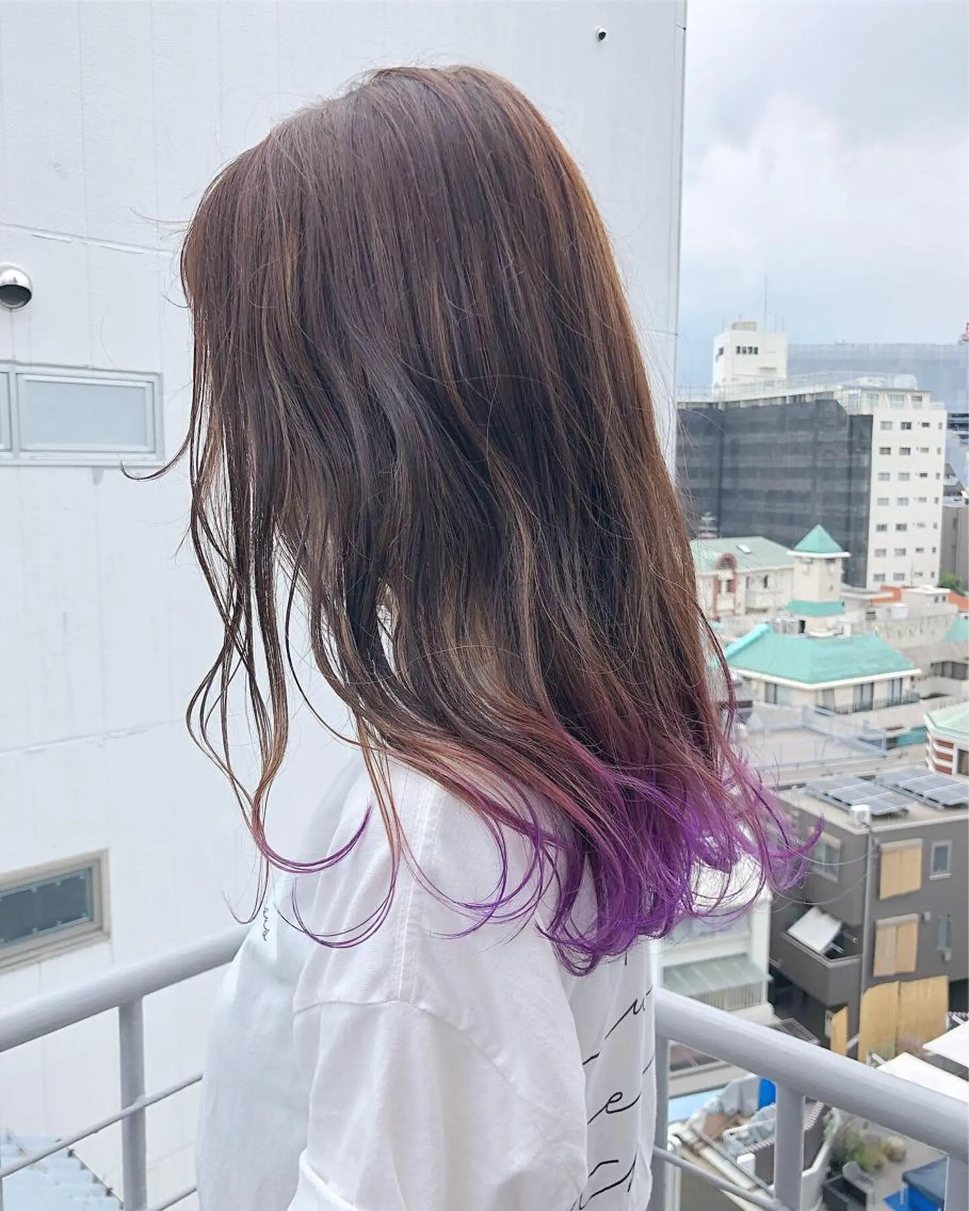 セミロング カラー ヘアアレンジ 【池袋/スパイキー ショート】ⓝⓘⓜⓤのヘアスタイル