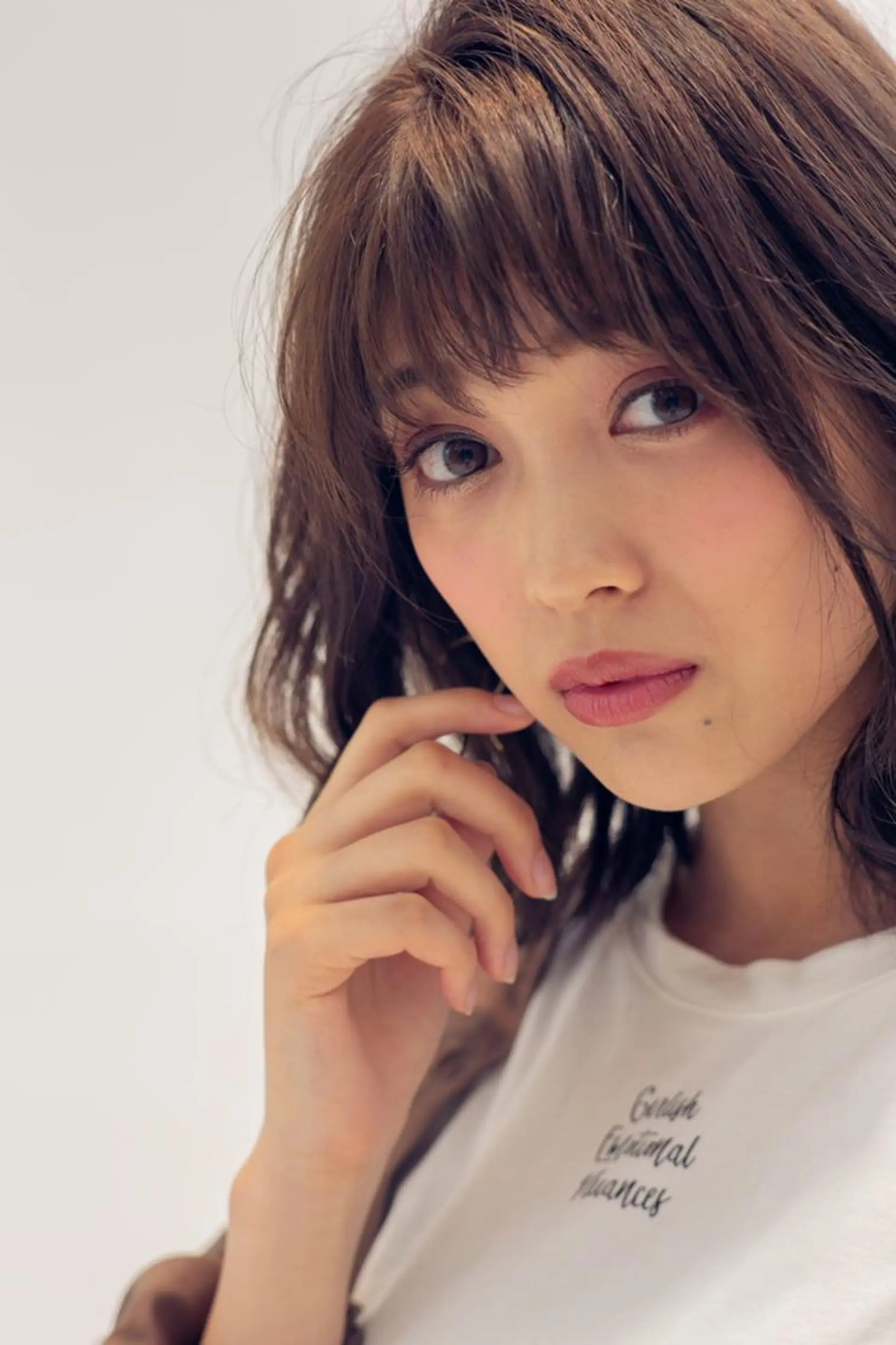 ミディアム カット トリートメント 艶カラー/髪質改善/ はかまた🕊️のヘアスタイル