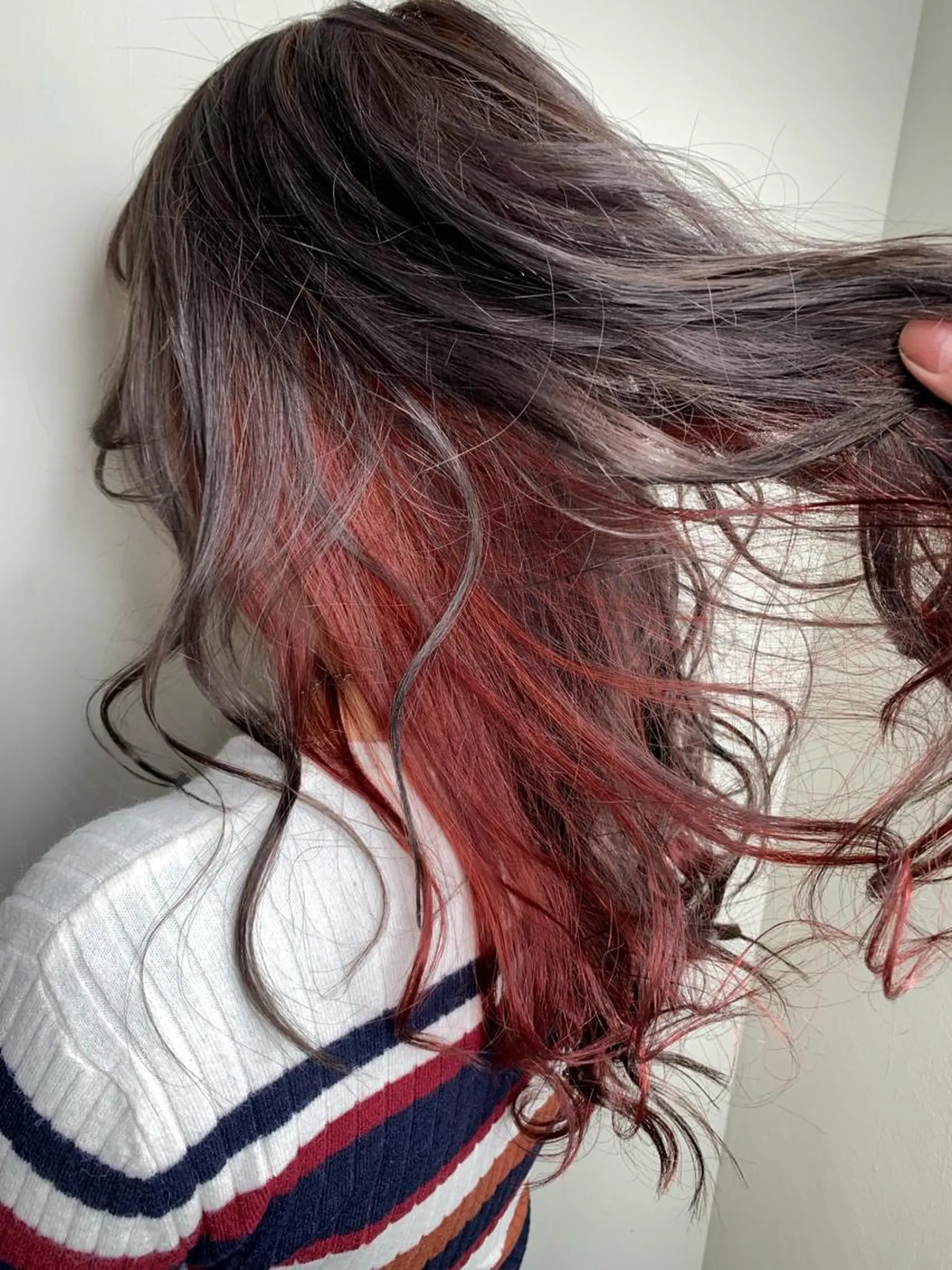 セミロング カラー アッシュ インナーカラー ラベンダーカラー ラベンダーアッシュ ピンクカラー ヘアカラー 🌈 DAIKI 🌈のヘアスタイル