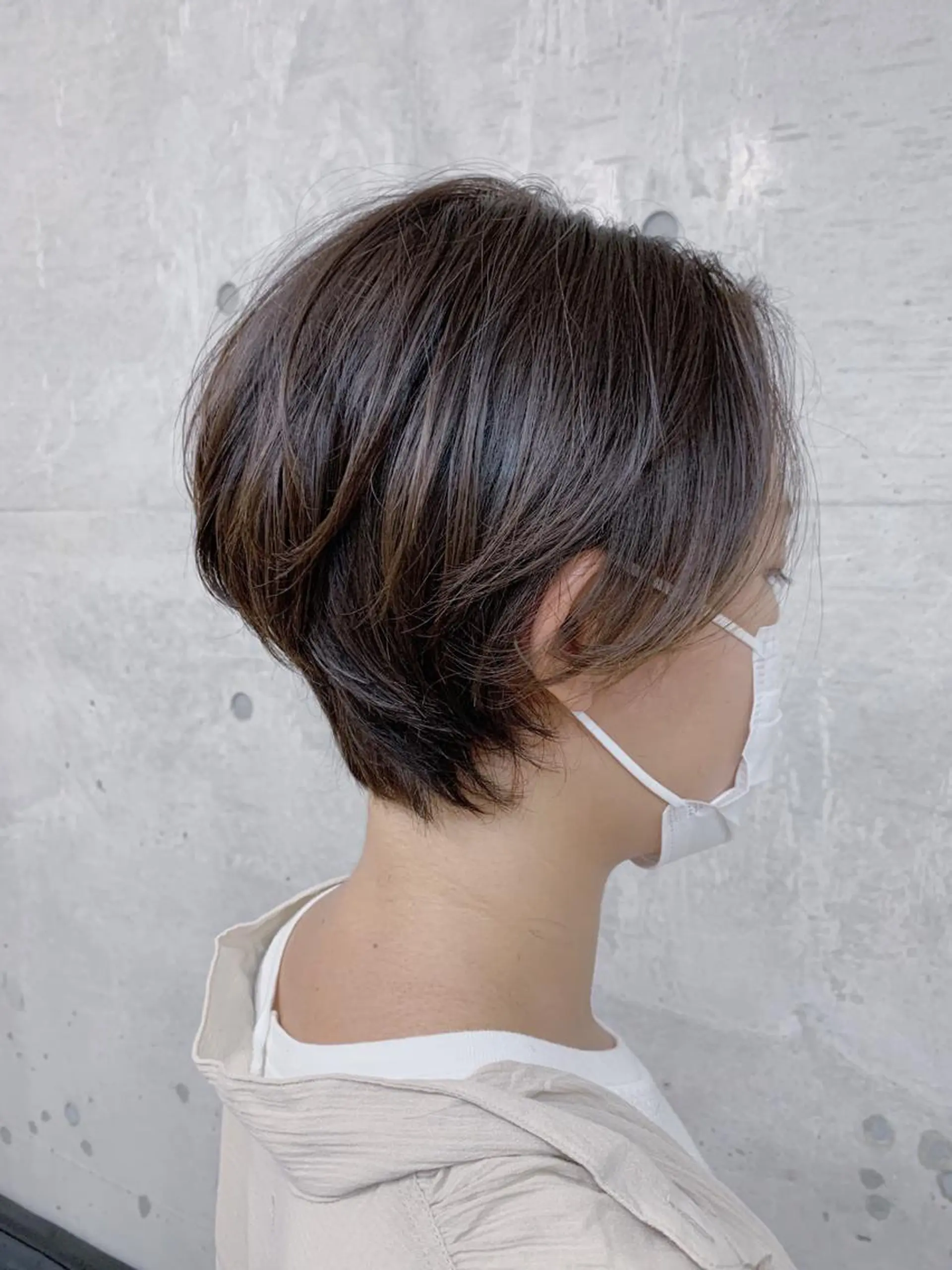 ショート カラー 切りっぱなしボブ ハンサムショート アディクシーカラー ブリーチ ケアブリーチ 松本 和之のエステ・リラクイメージ