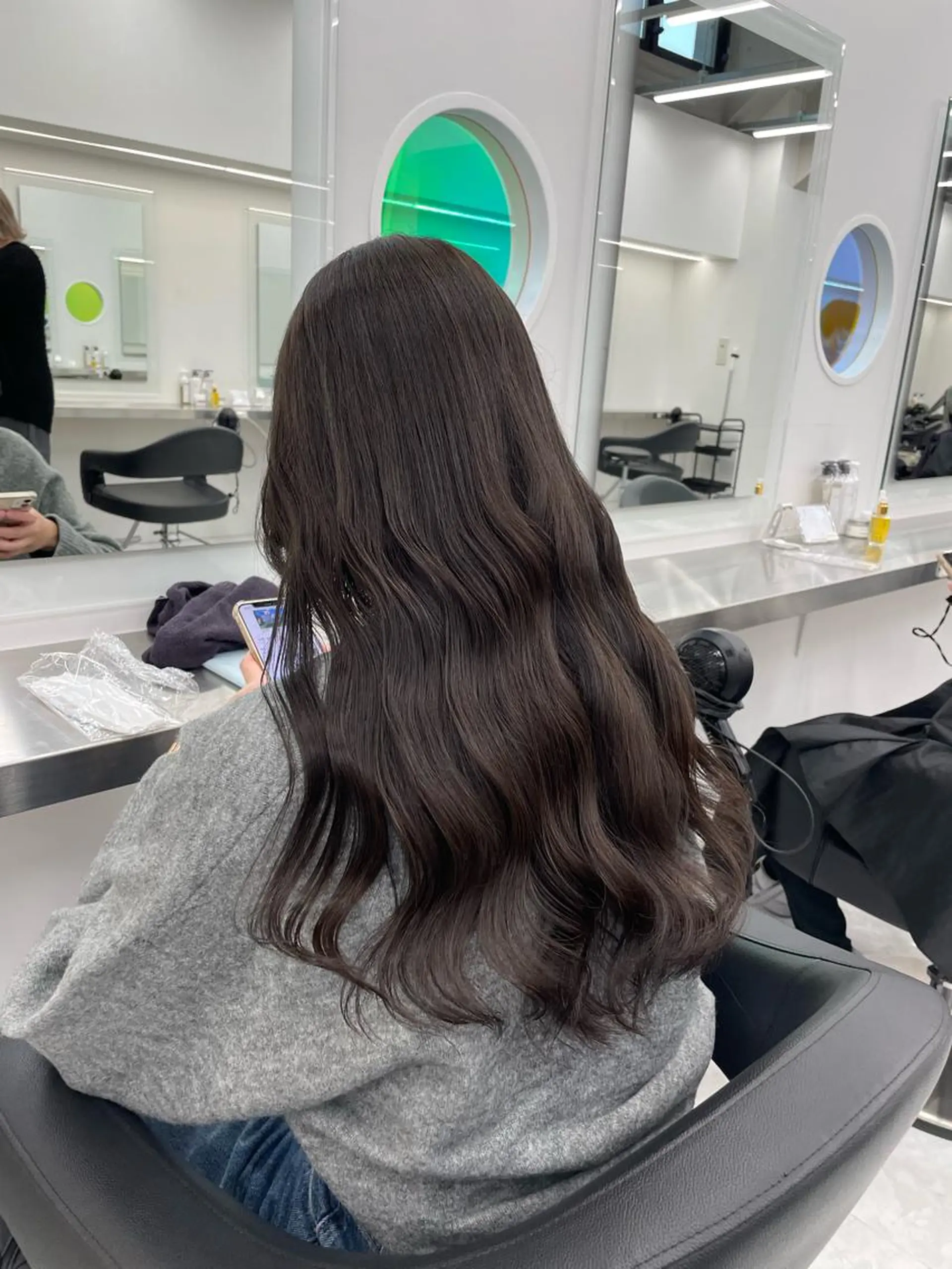 ロング カラー ヘアアレンジ salowin新宿East3階所属・艶美髪/髪質改善 /縮毛矯正/木元渓太のヘアスタイル