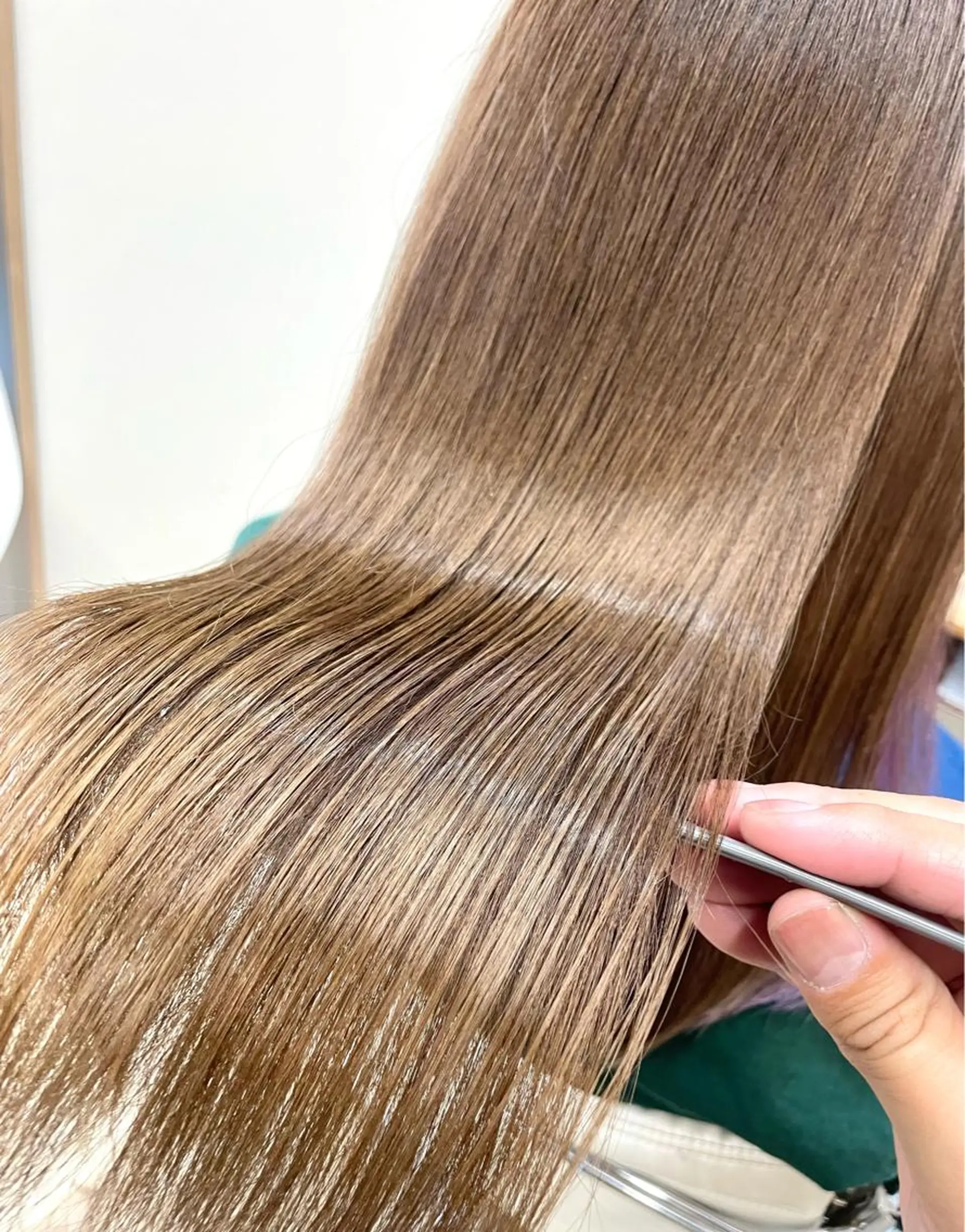 ロング カラー ケアブリーチ /髪質 改善/古橋圭史郎のヘアスタイル