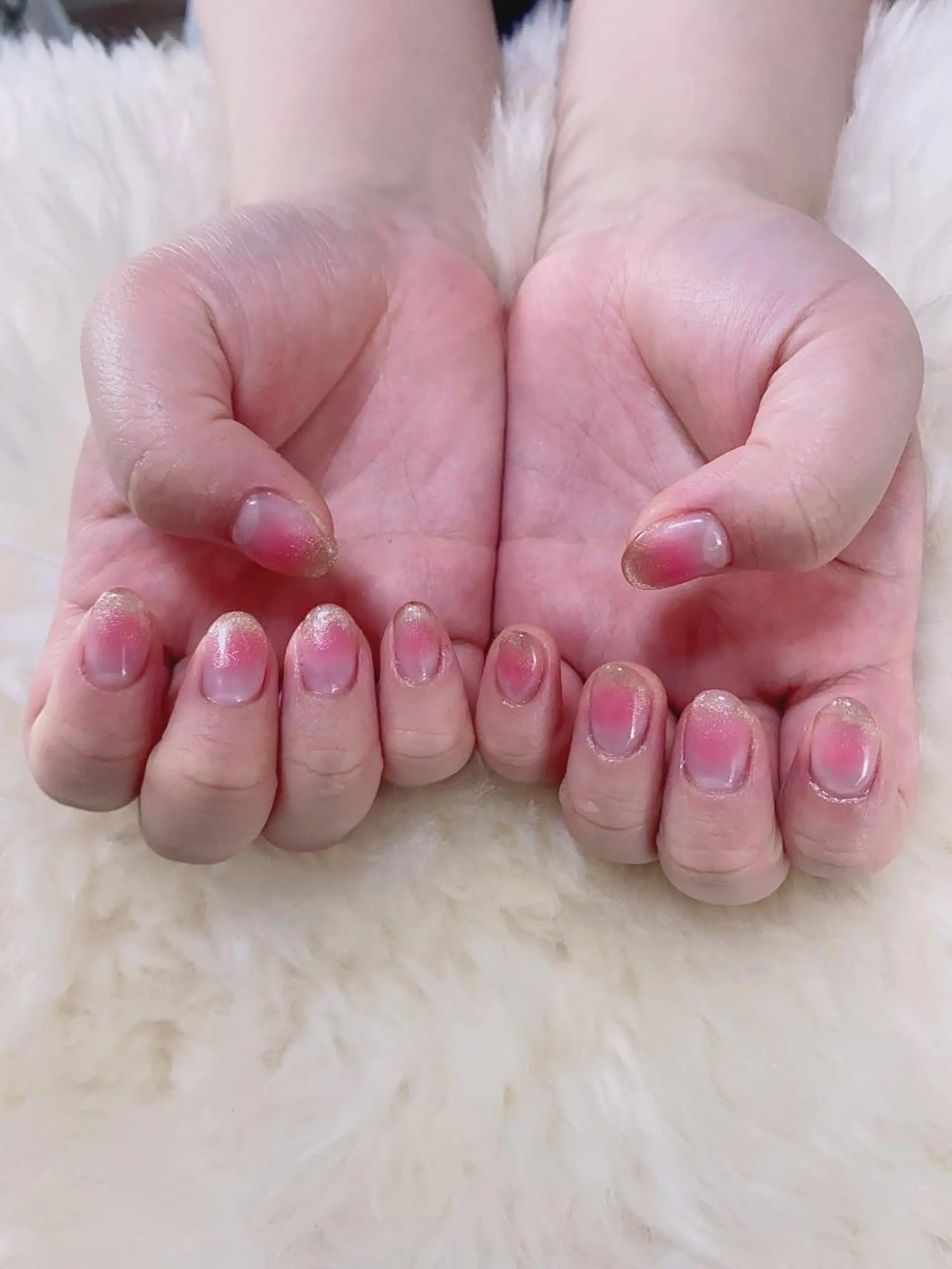 ミディアム ハンドネイル ハンドケア 💜MIYA nail川崎店のネイルデザイン