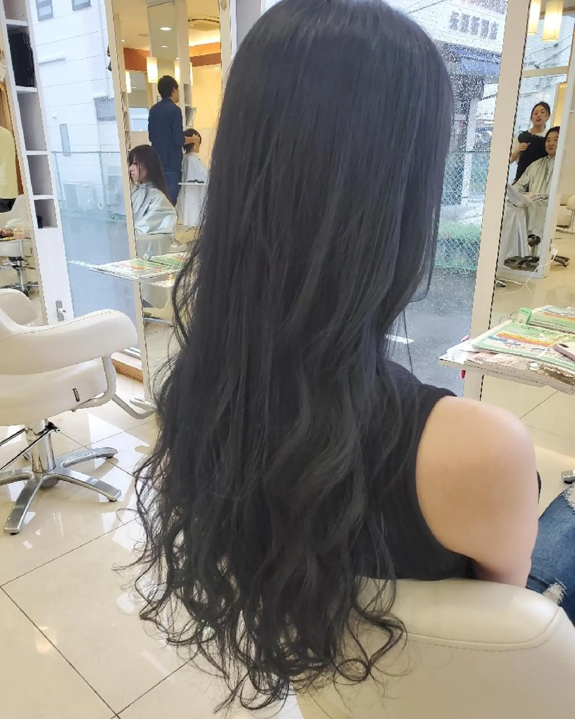 カラー 北野 親善のヘアスタイル