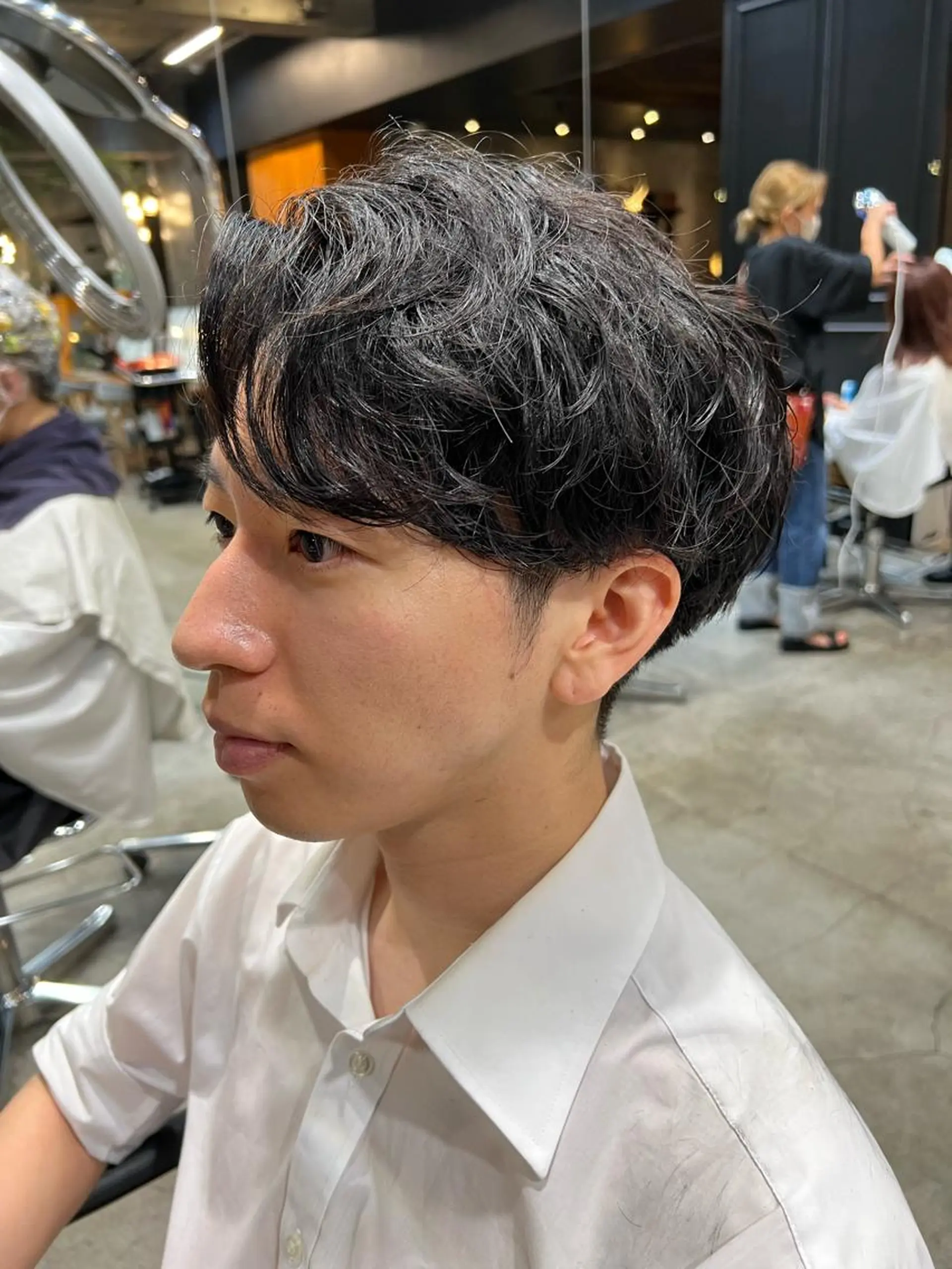 パーマ メンズ カット パーマ トリートメント GO TODAY 原宿本店所属・🎁曲がる縮毛矯正 /DAIKIのヘアスタイル