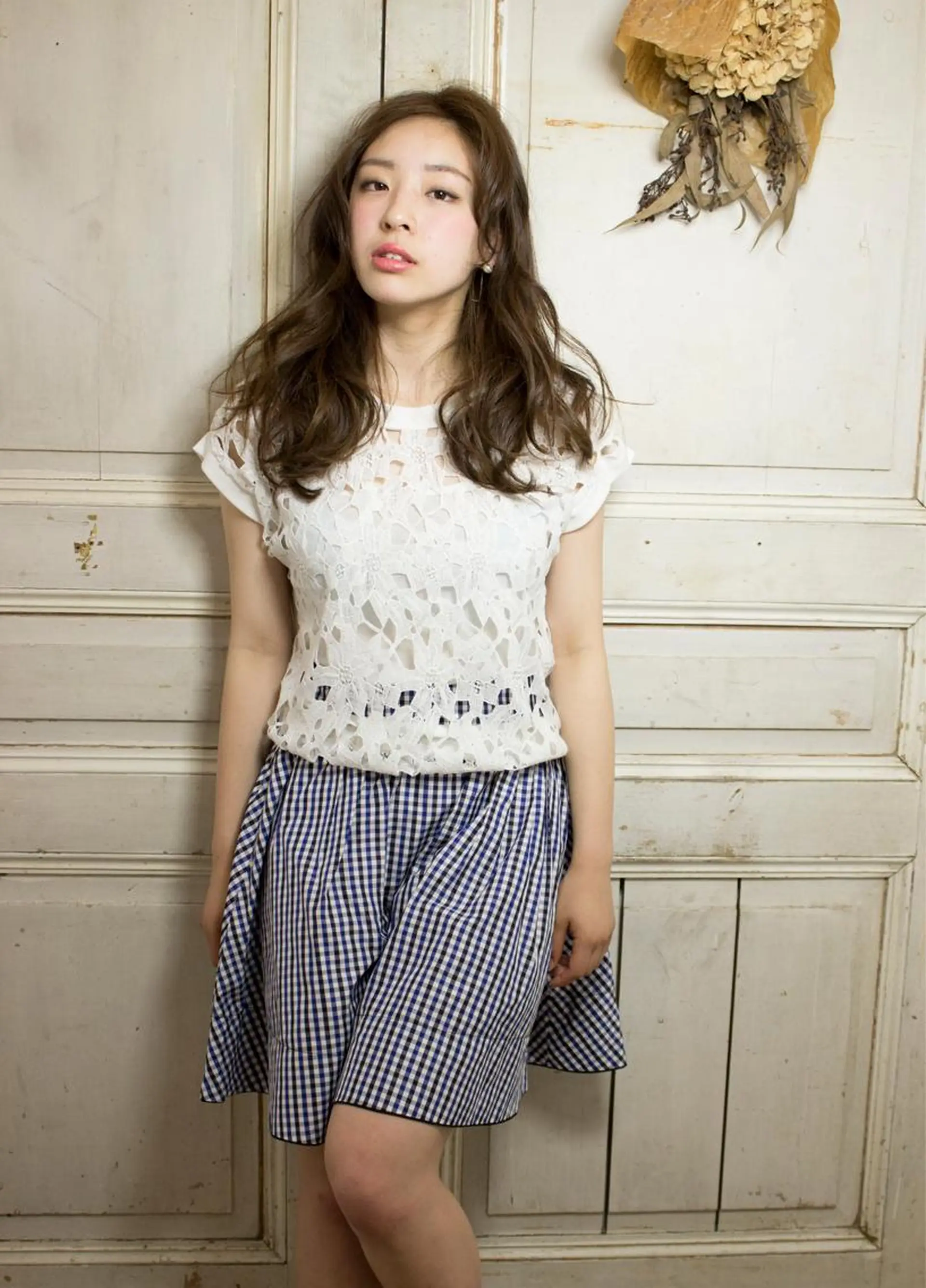 セミロング ロング カラー パーマ かきあげバング ロング TIARA  本店所属・崎田 謙太郎のその他イメージ