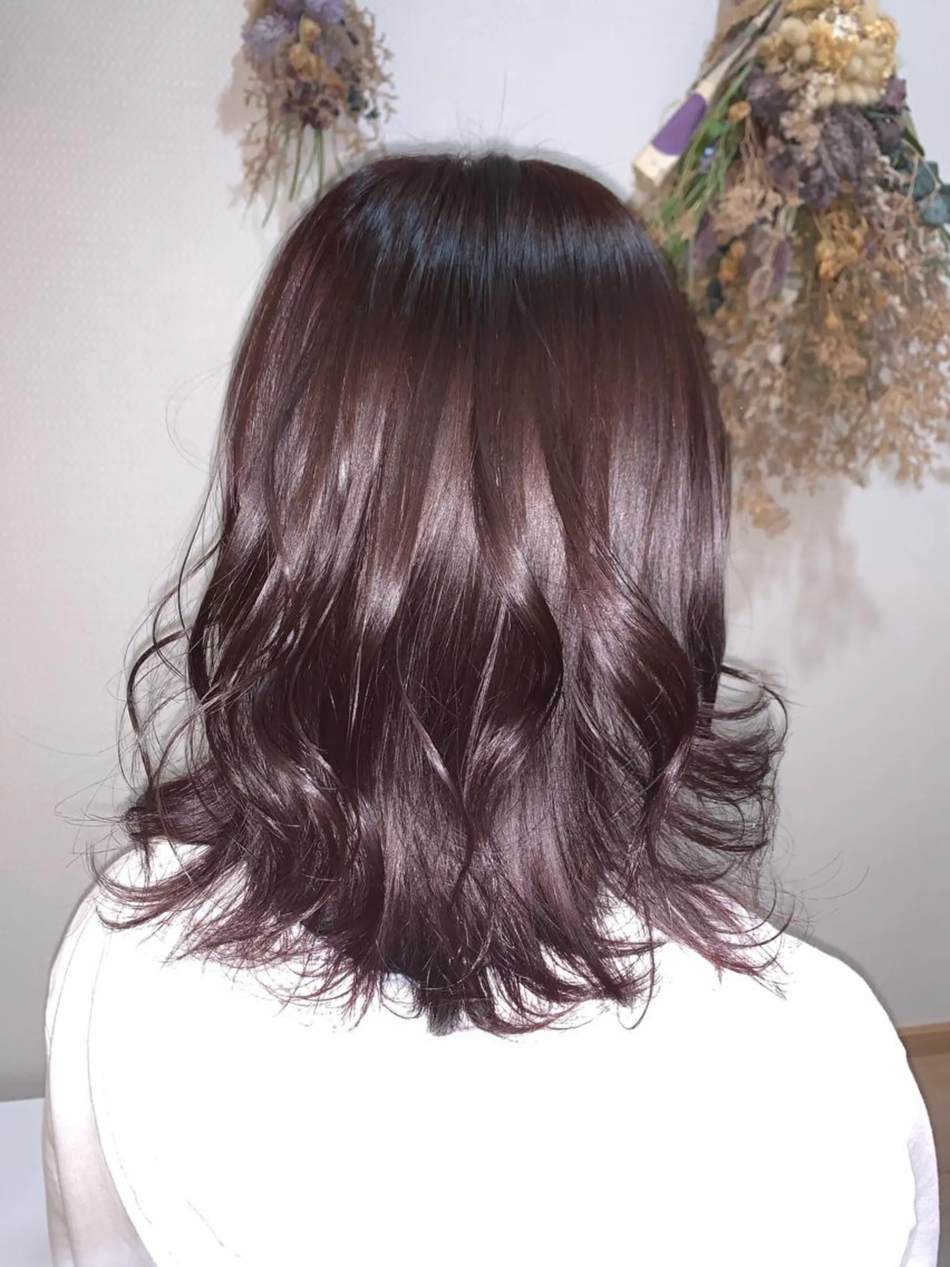 カラー 透明感カラー グレージュ パープルグレージュ STARRY所属・石田 佳恋のヘアスタイル