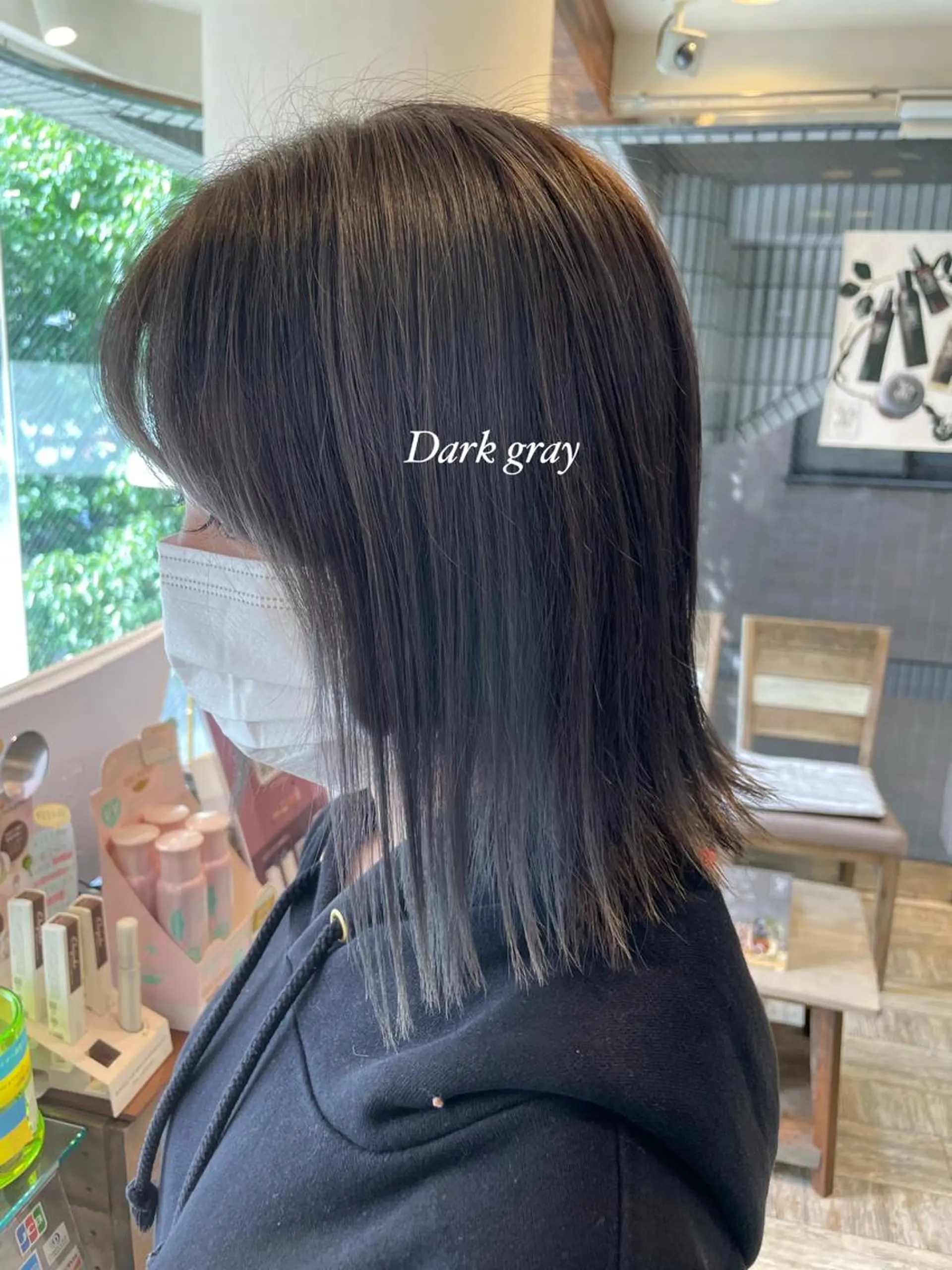 ミディアム カラー カット ヘアカラー トリートメント 西山竜一/ 大人垢抜け×髪質改善のヘアスタイル