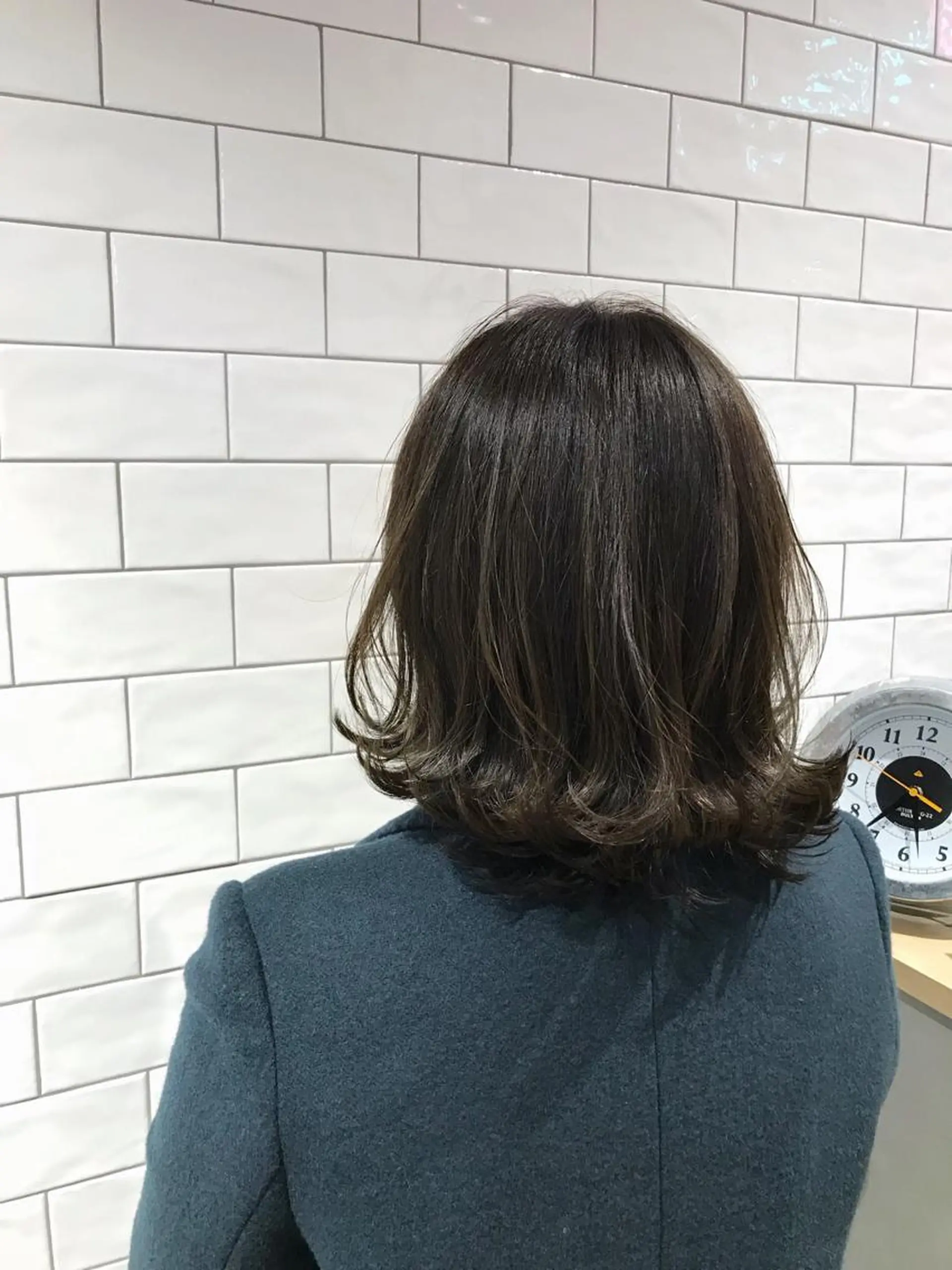 ミディアム カラー 原山 直人のヘアスタイル