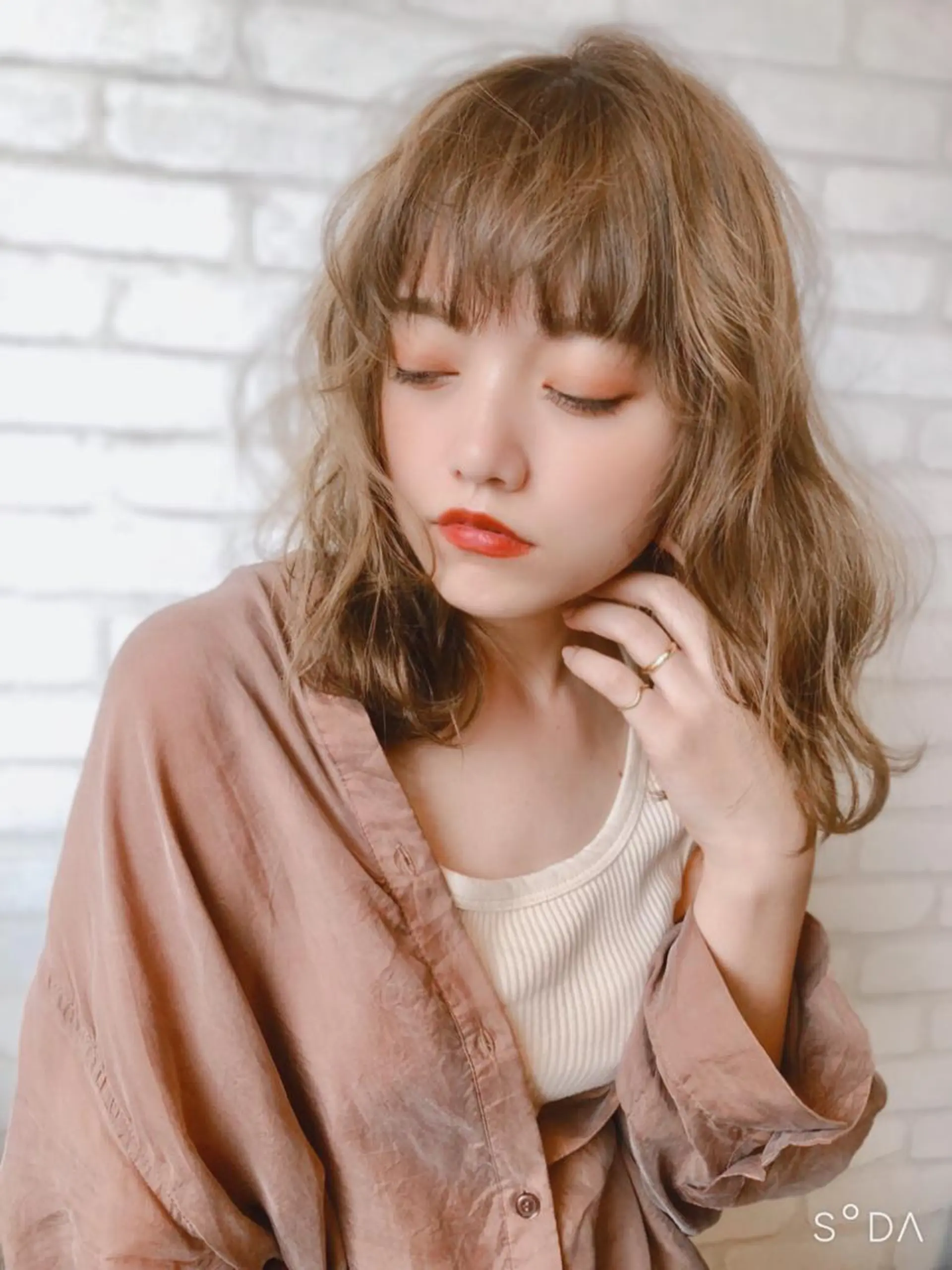 カラー カット ヘアカラー トリートメント premier modelsのヘアスタイル