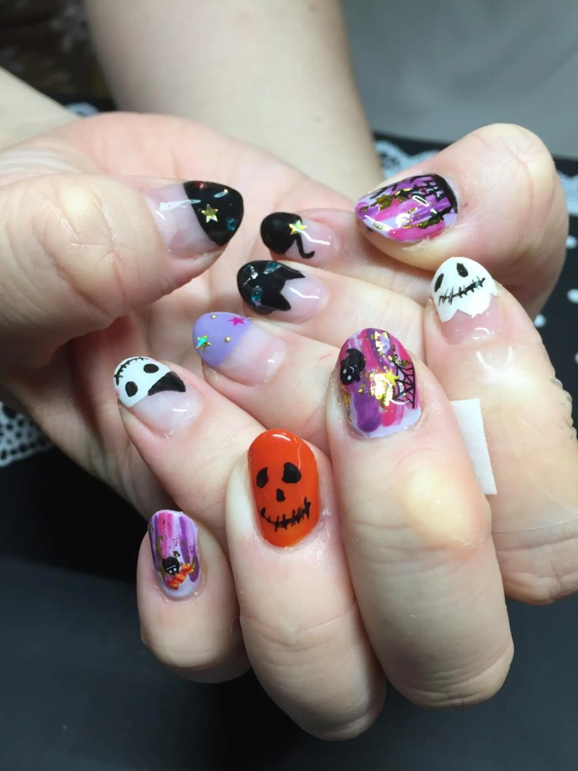 ネイル ハロウィン Sakura NaiLのネイルデザイン