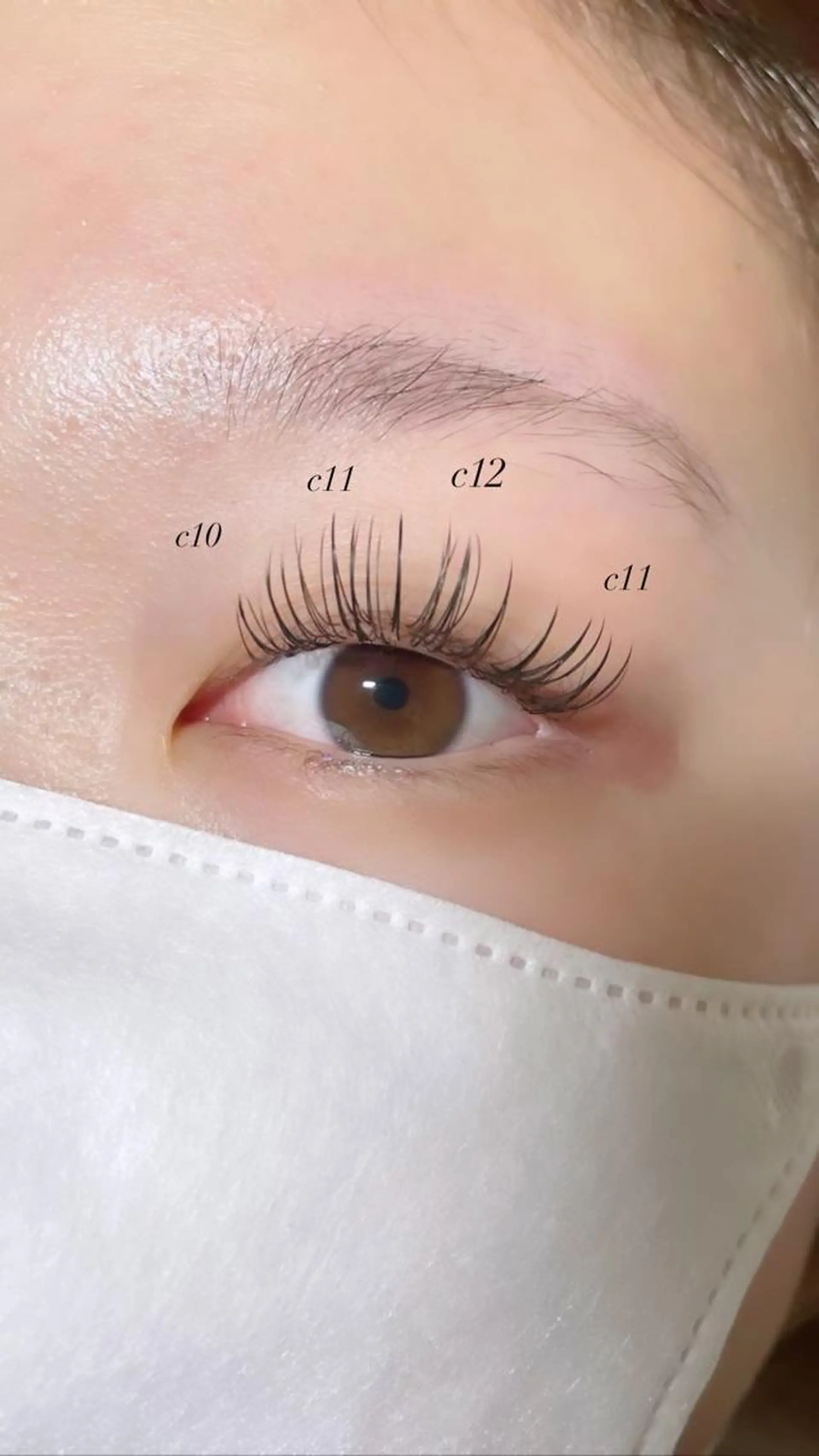 マツエク・マツパ chuna eyelashのマツエク・マツパデザイン