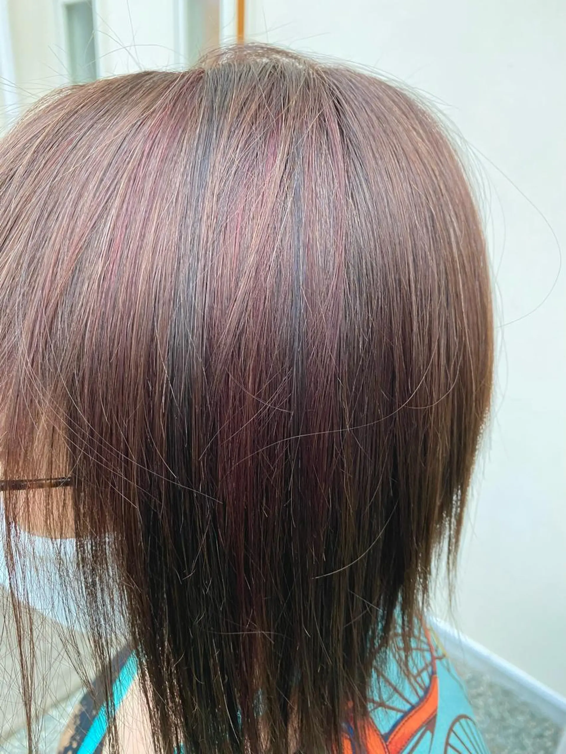 ミディアム カラー ハイライトカラー ハイライト カラースペシャリスト しょう🧑🏼‍🎨のヘアスタイル