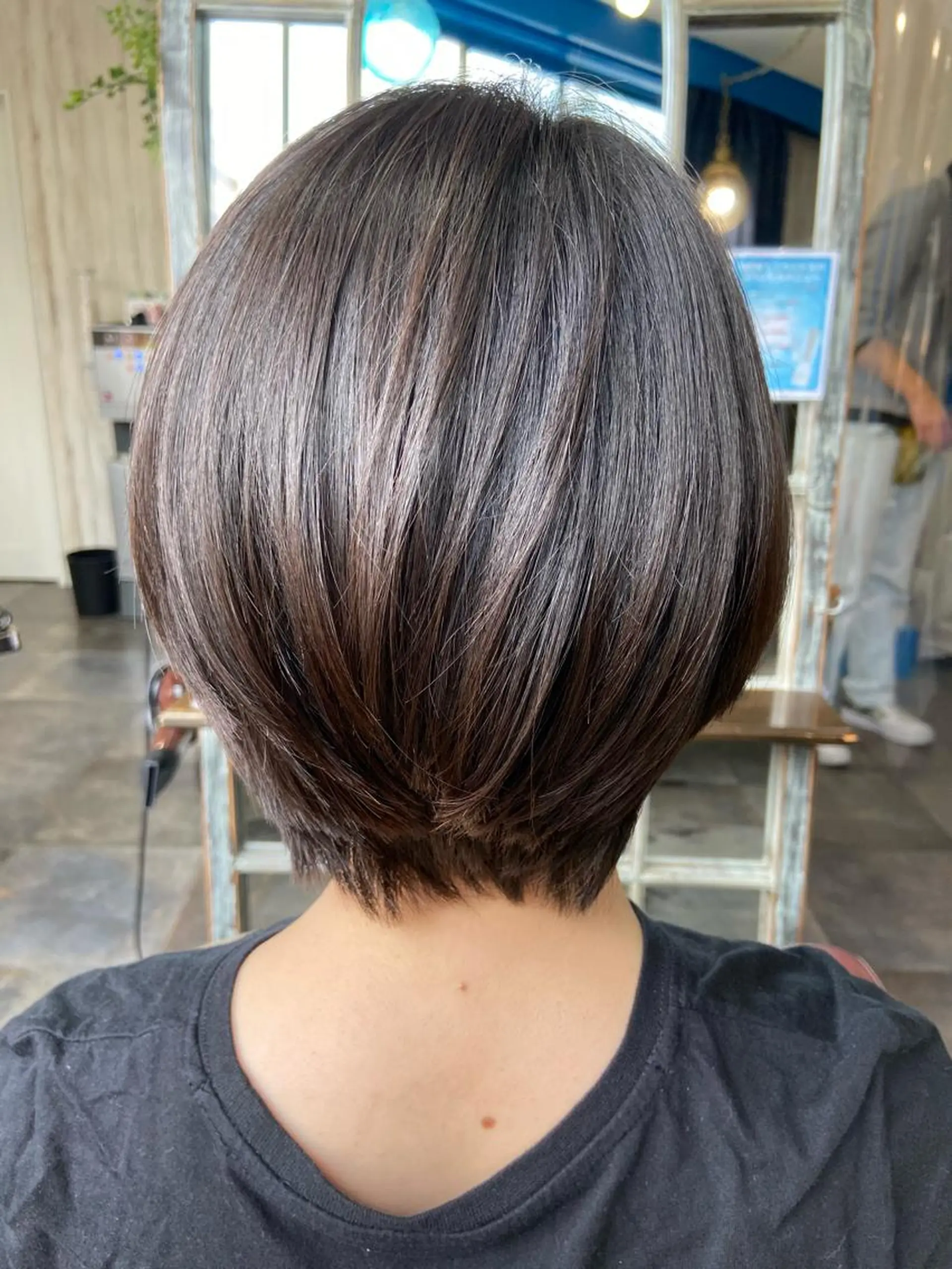 ショート カットパーマ✂️ 小坂田玲亜のヘアスタイル