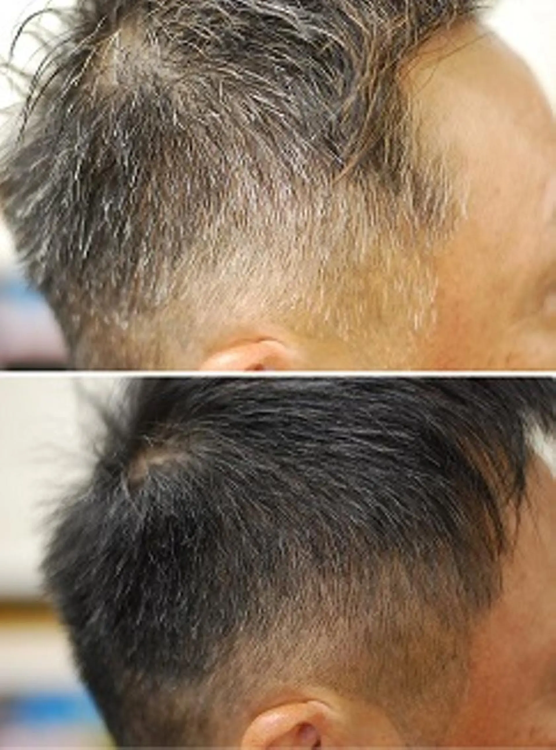 カラー 治部  友昭のヘアスタイル