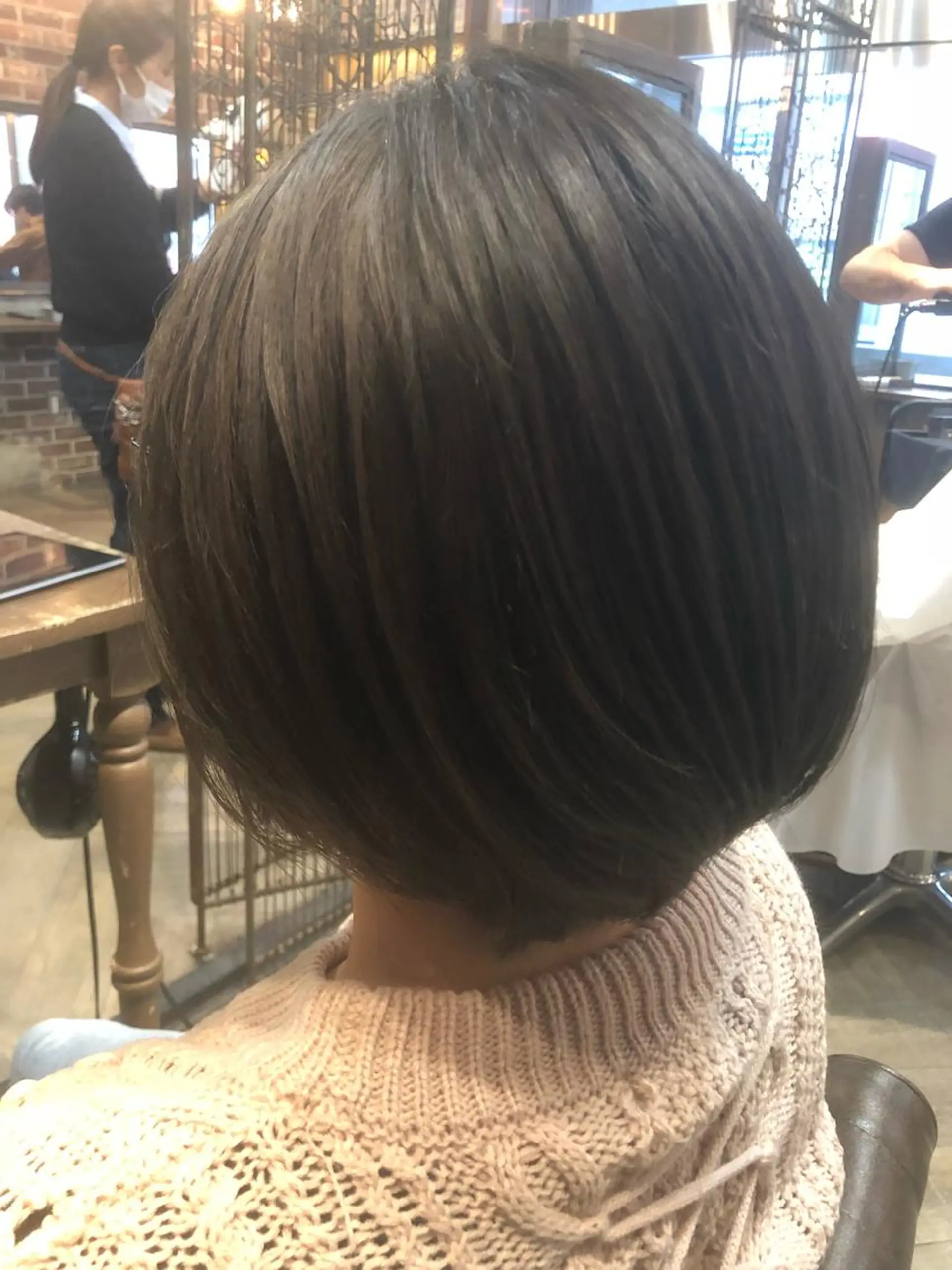 ショート カラー ヘアカラー トリートメント 藤木 雅俊のヘアスタイル