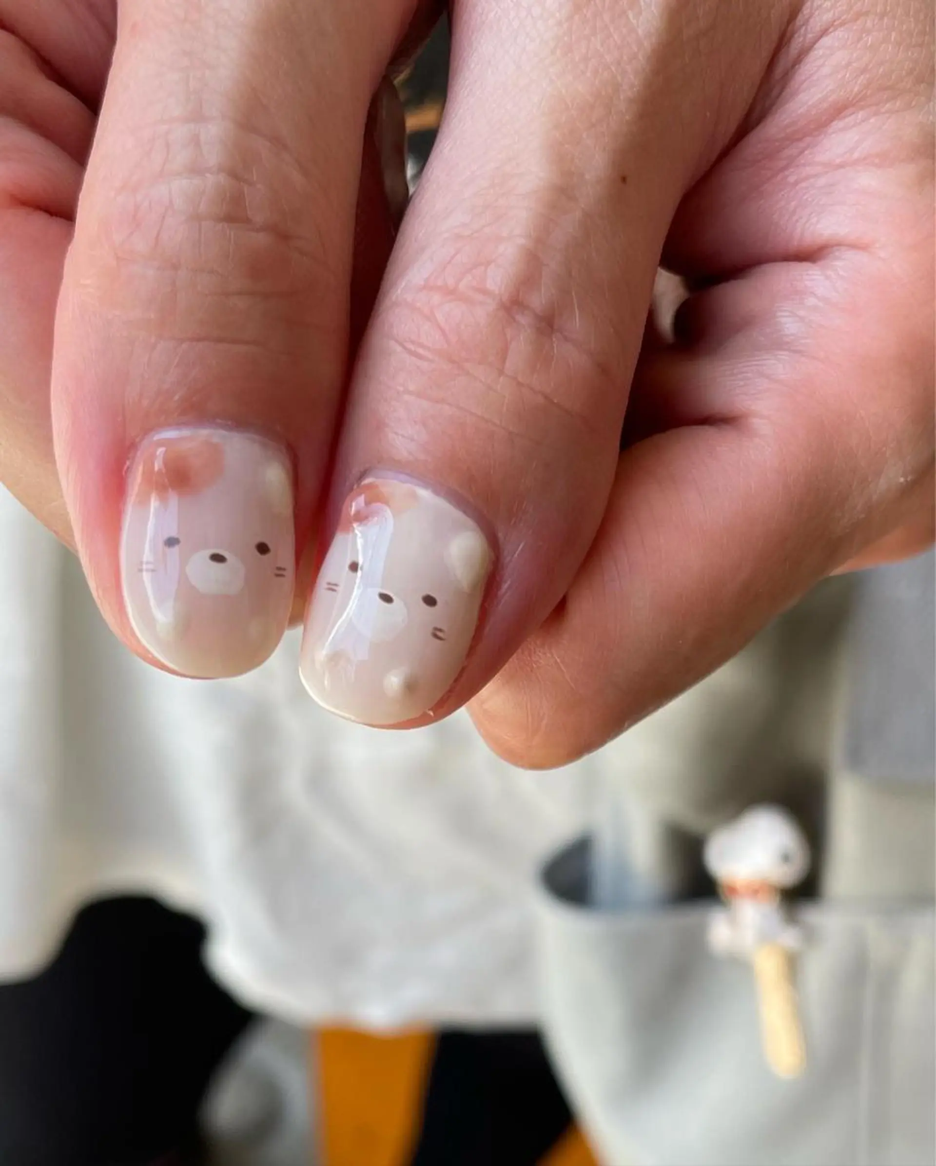 ネイル アートネイル フレンチネイル ジェルネイル ガラスフレンチ グラデーション Me d'eau所属・Me d'eau Rinaのネイルデザイン