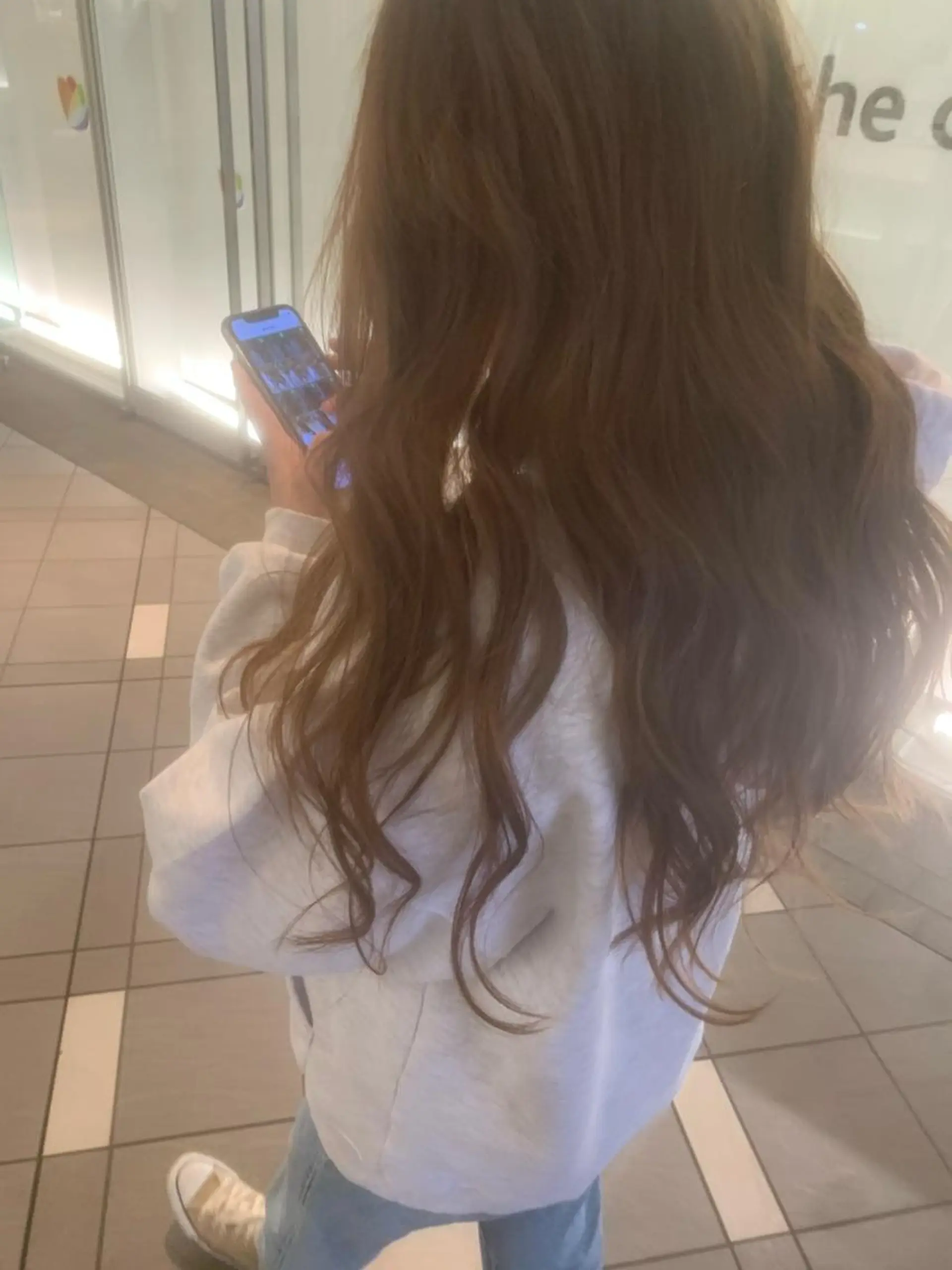 ロング マホ/日吉/髪質改善 /レイヤー/ガーリーのヘアスタイル